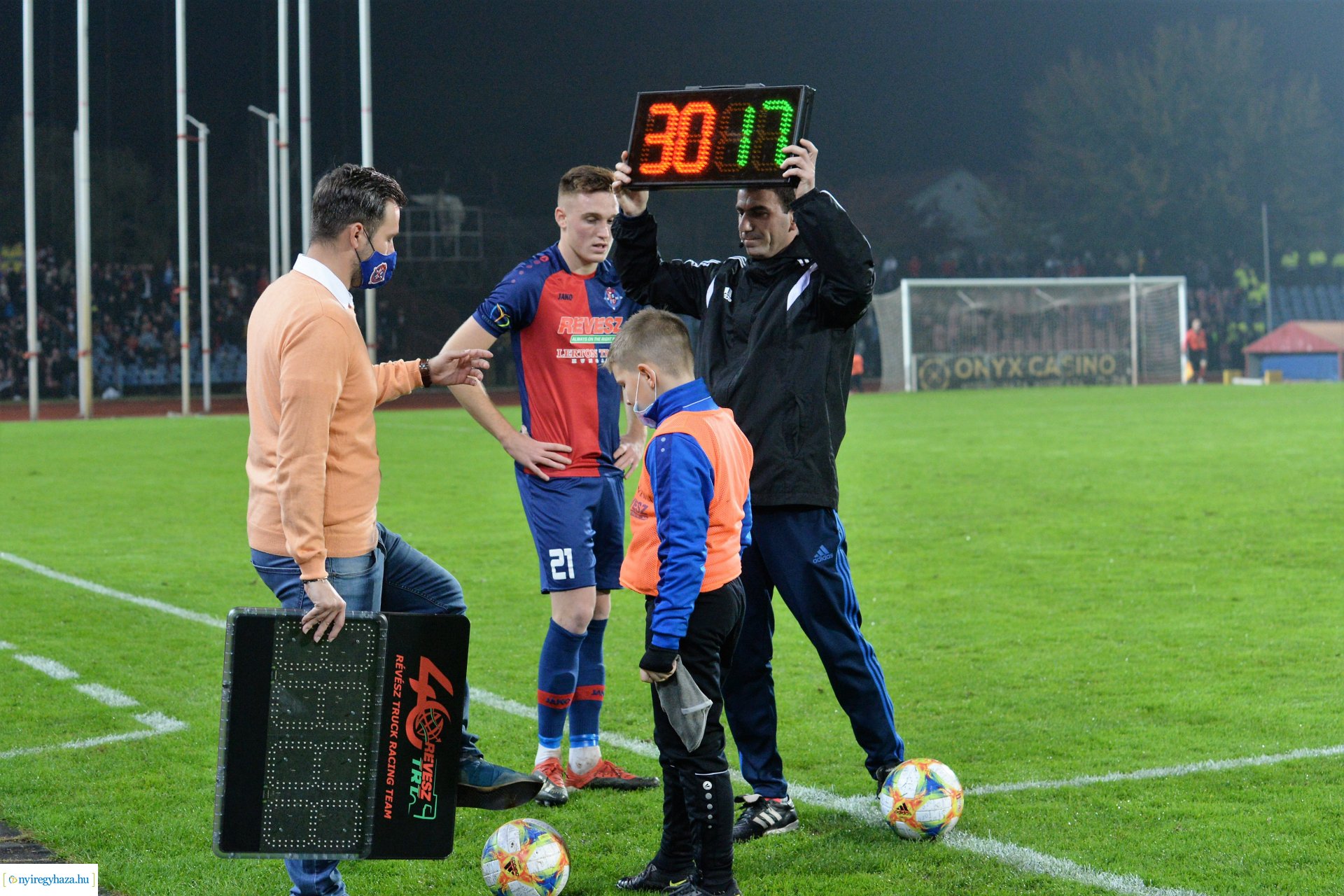 Nyiregyháza Spartacus - Debrecen Loki labdarúgó mérkőzés