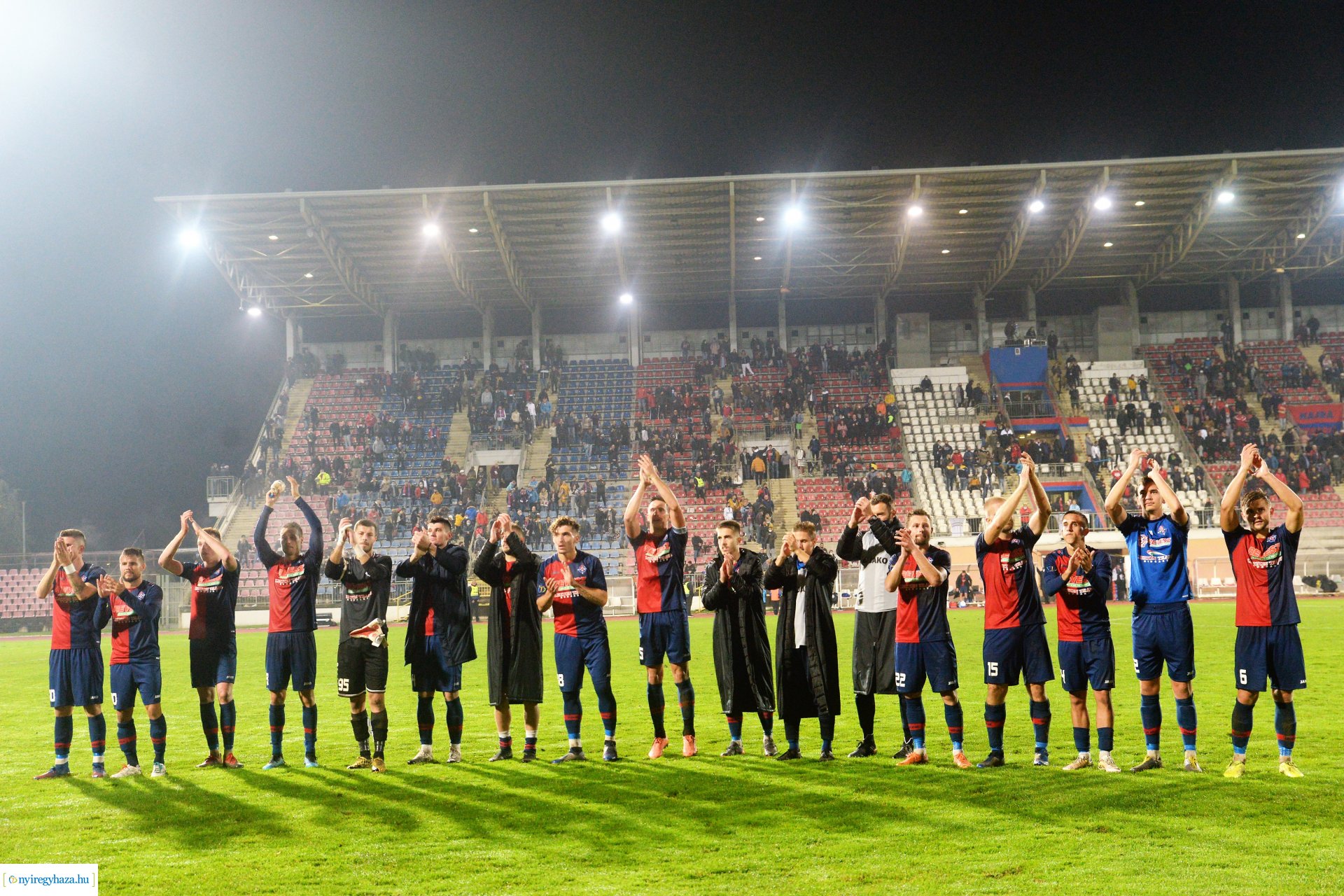 Nyiregyháza Spartacus - Debrecen Loki labdarúgó mérkőzés