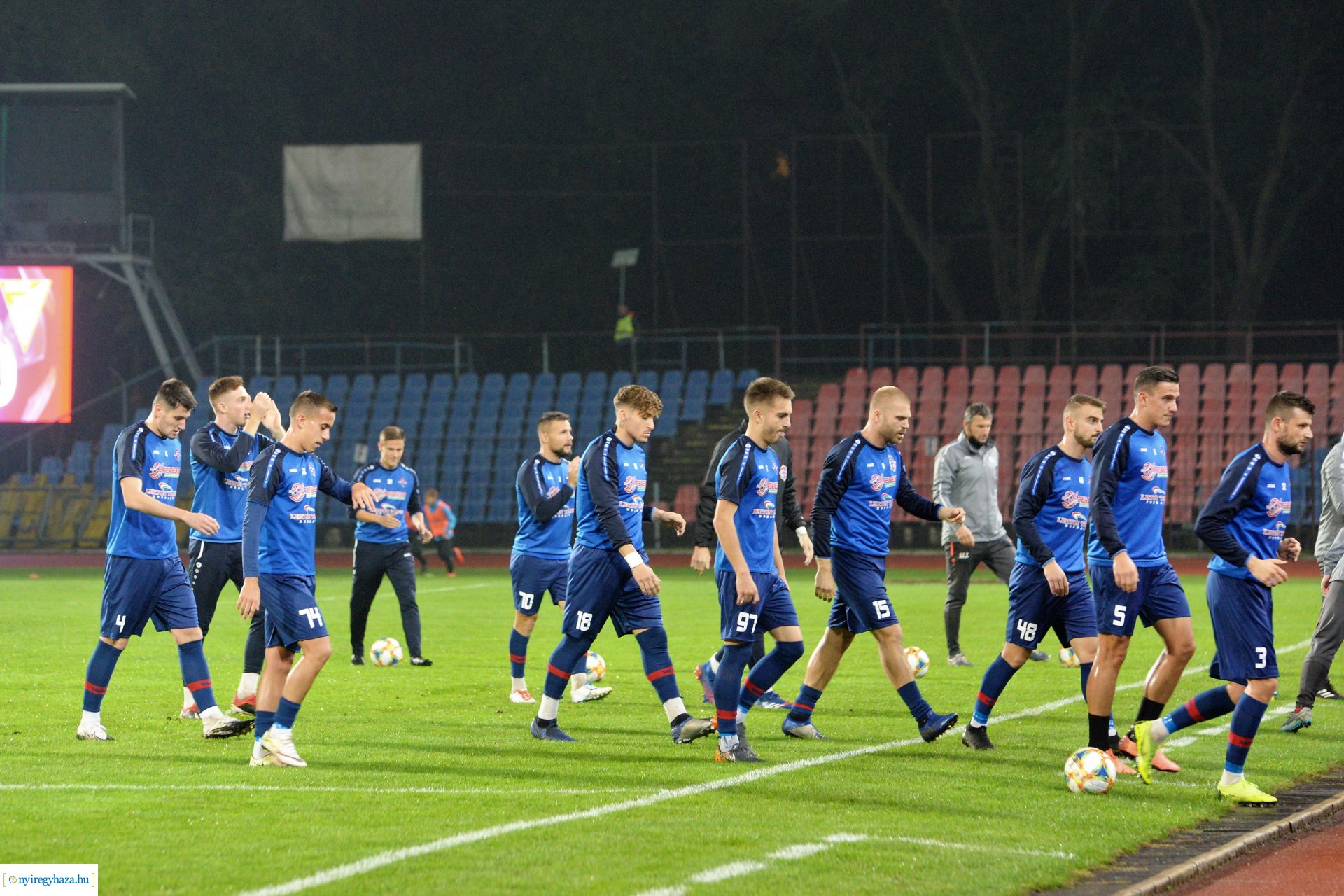 Nyiregyháza Spartacus - Debrecen Loki labdarúgó mérkőzés