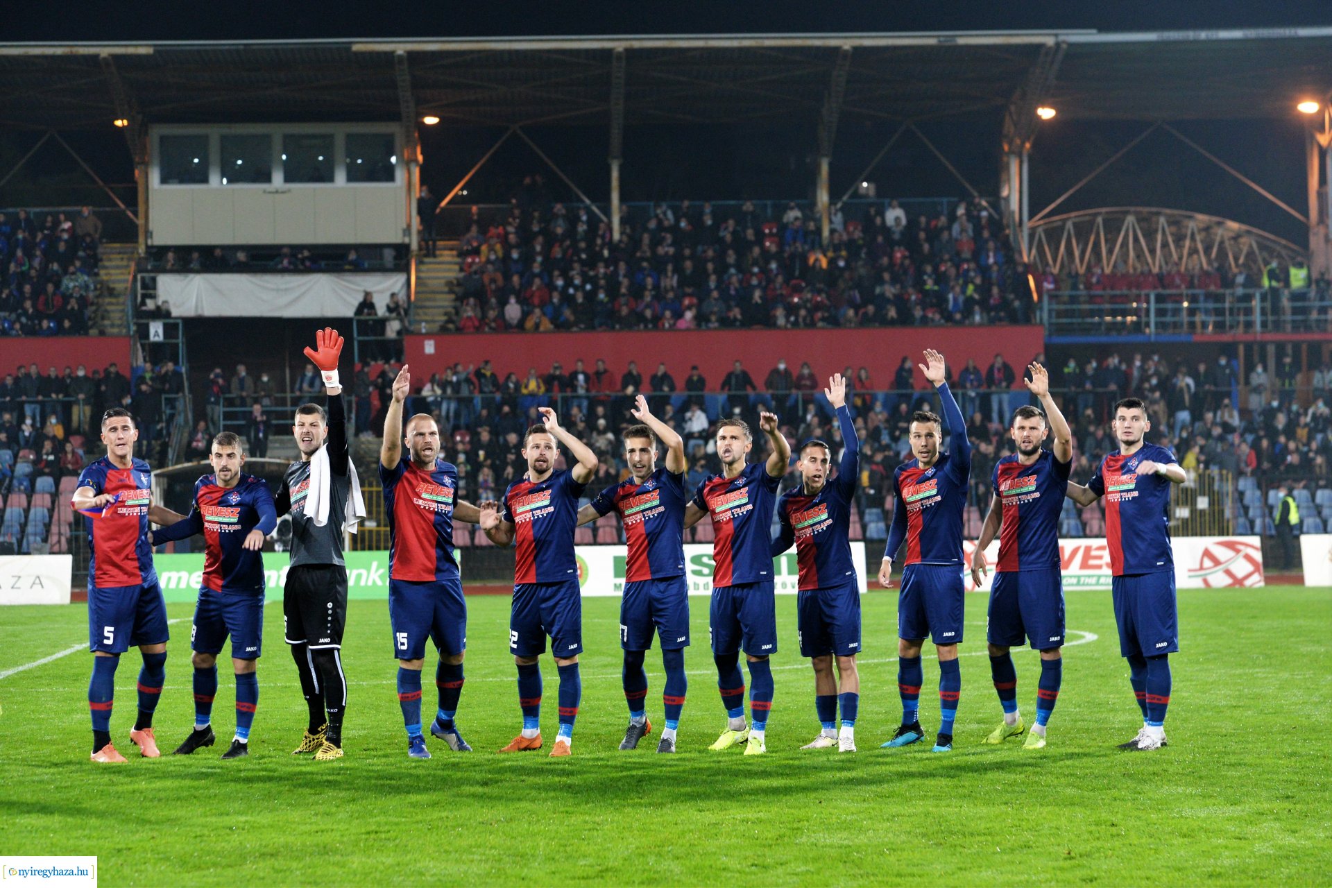Nyiregyháza Spartacus - Debrecen Loki labdarúgó mérkőzés