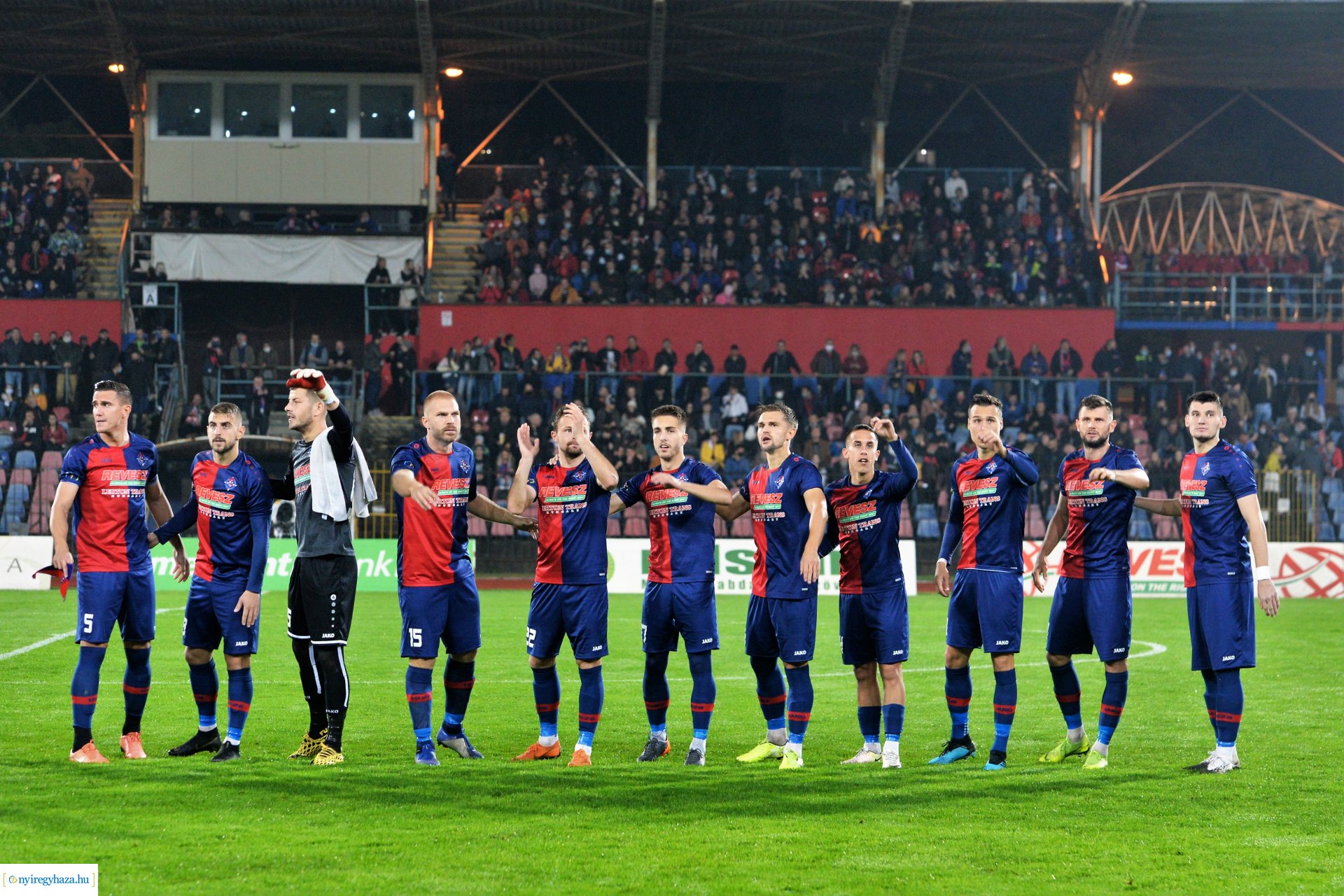 Nyiregyháza Spartacus - Debrecen Loki labdarúgó mérkőzés