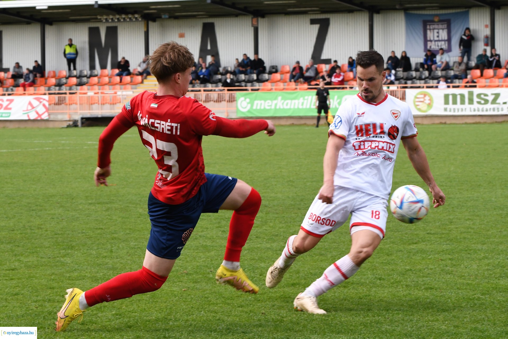 Nyíregyháza Spartacus - Diósgyőri VTK 2023. tavasz