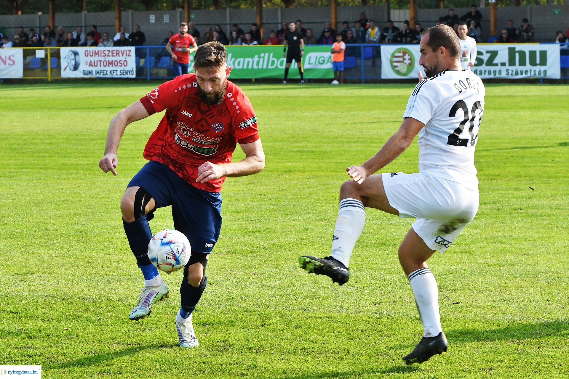 Nyíregyháza Spartacus-Dorog labdarúgó mérkőzés