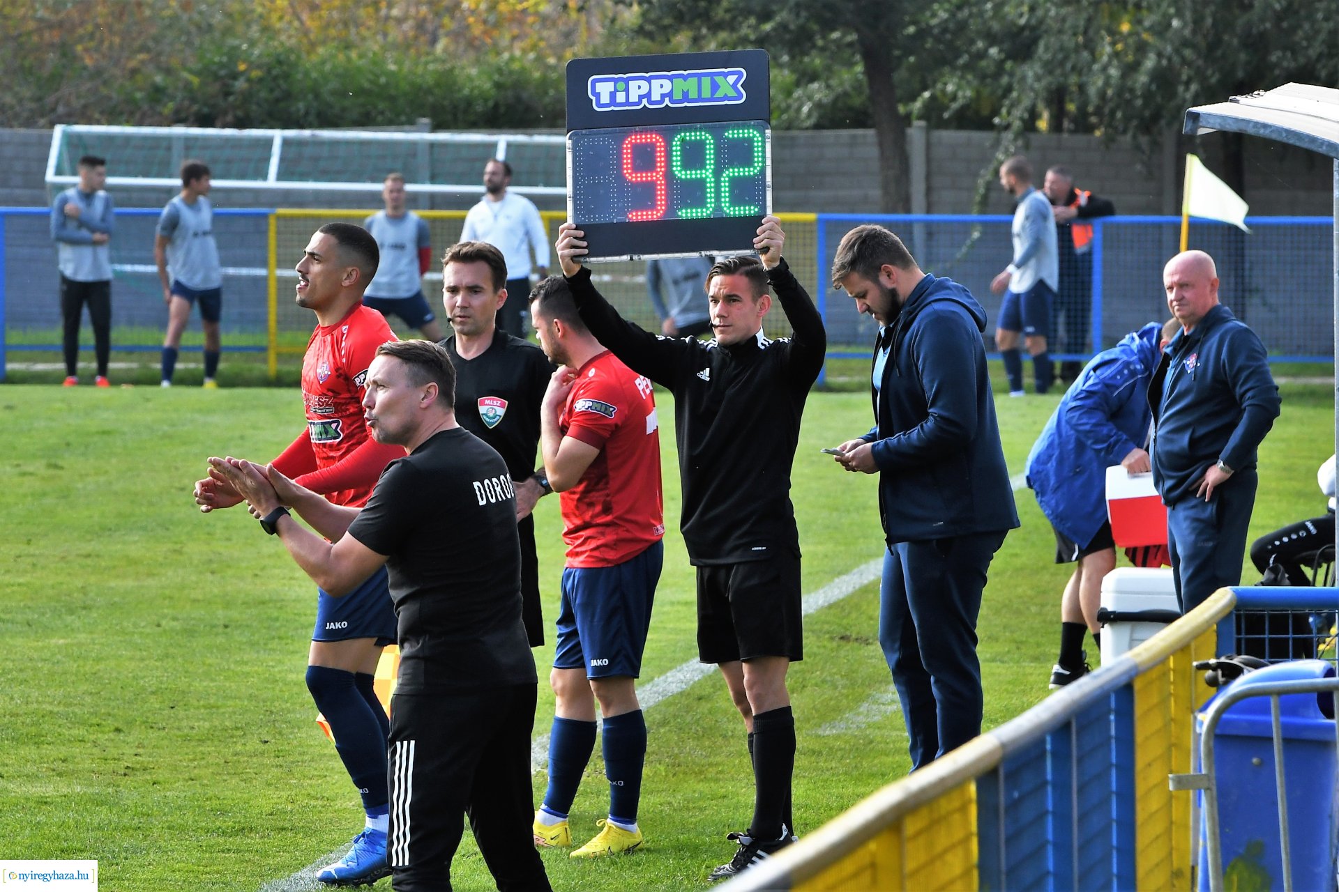 Nyíregyháza Spartacus-Dorog labdarúgó mérkőzés