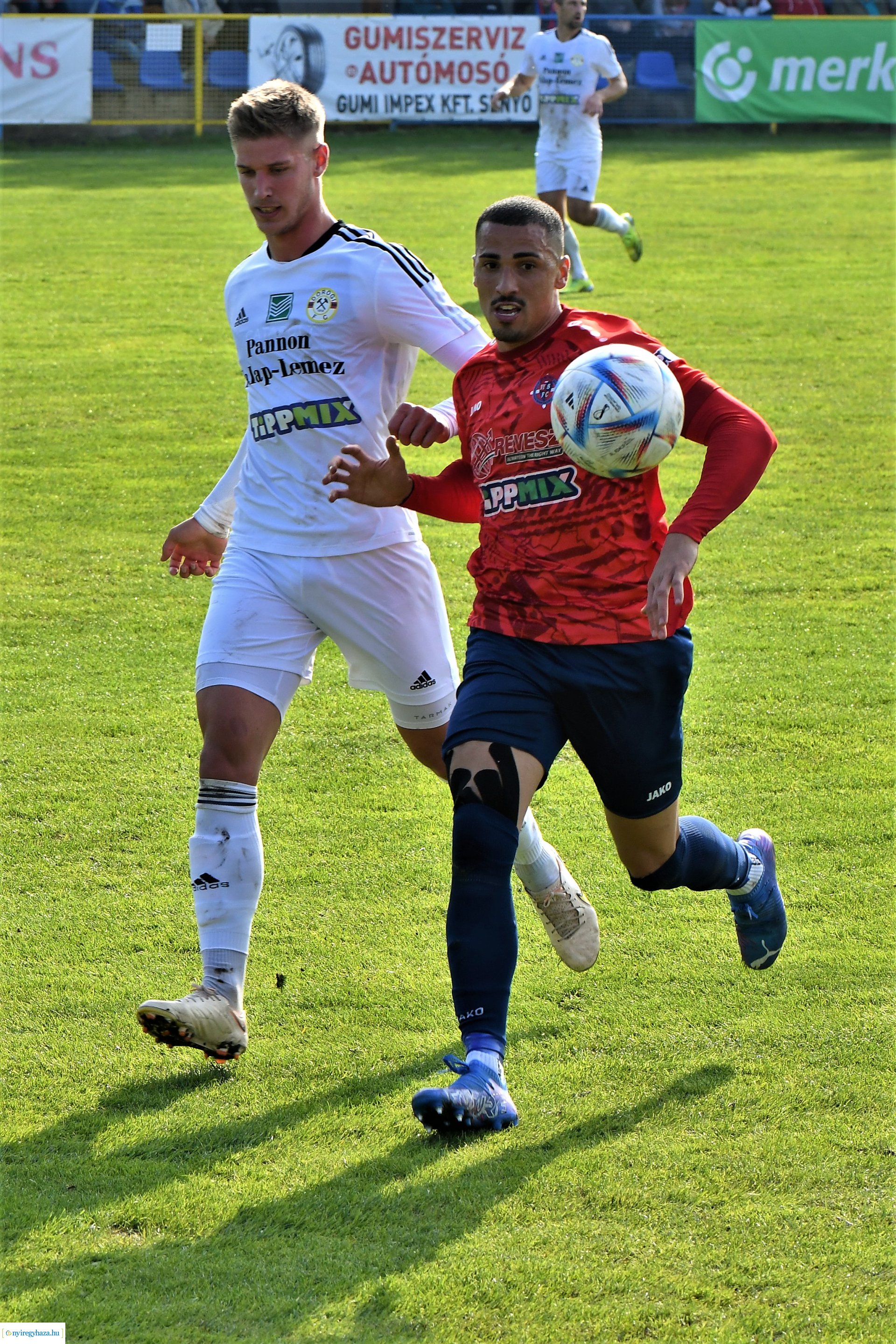Nyíregyháza Spartacus-Dorog labdarúgó mérkőzés