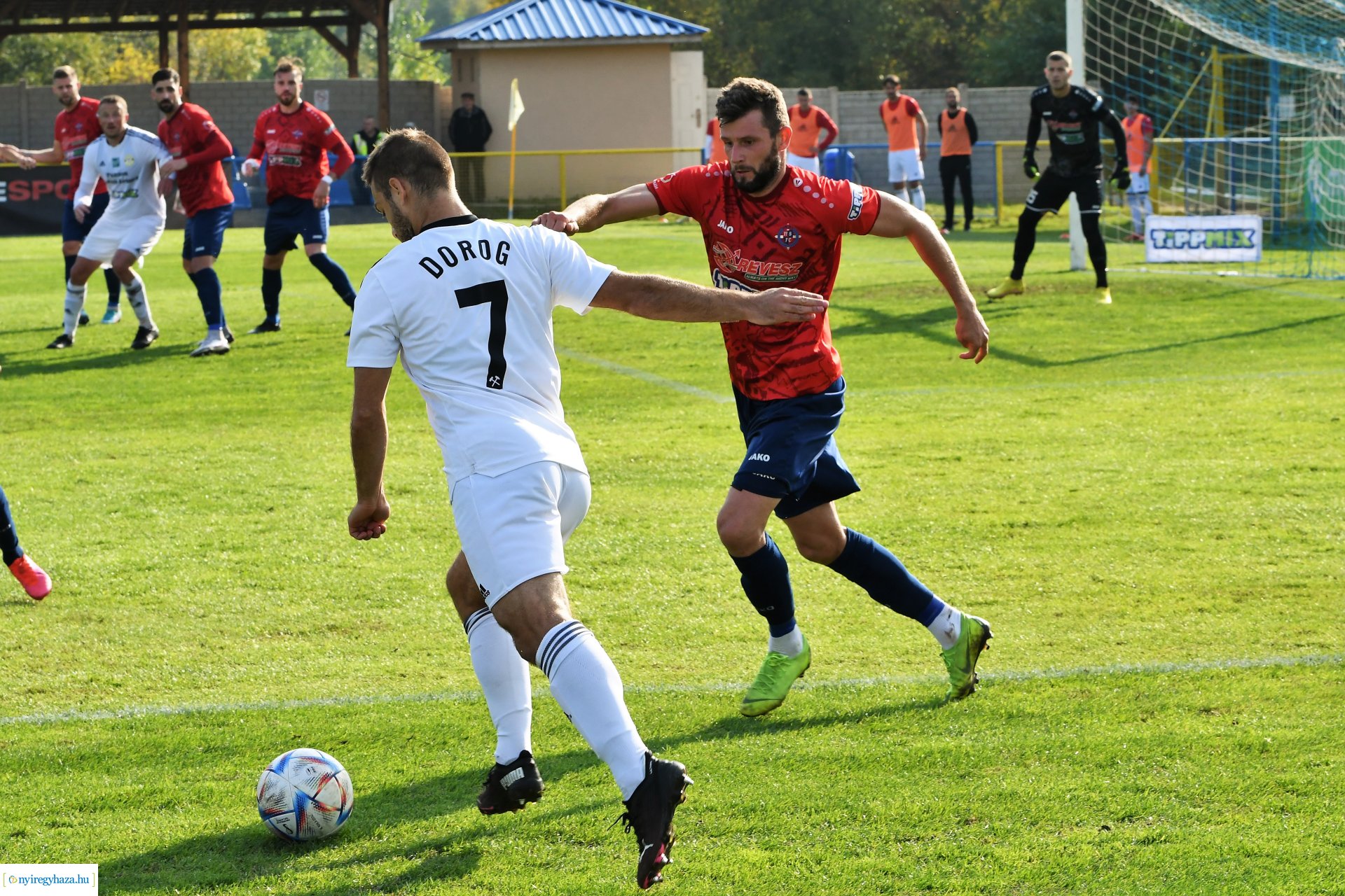 Nyíregyháza Spartacus-Dorog labdarúgó mérkőzés