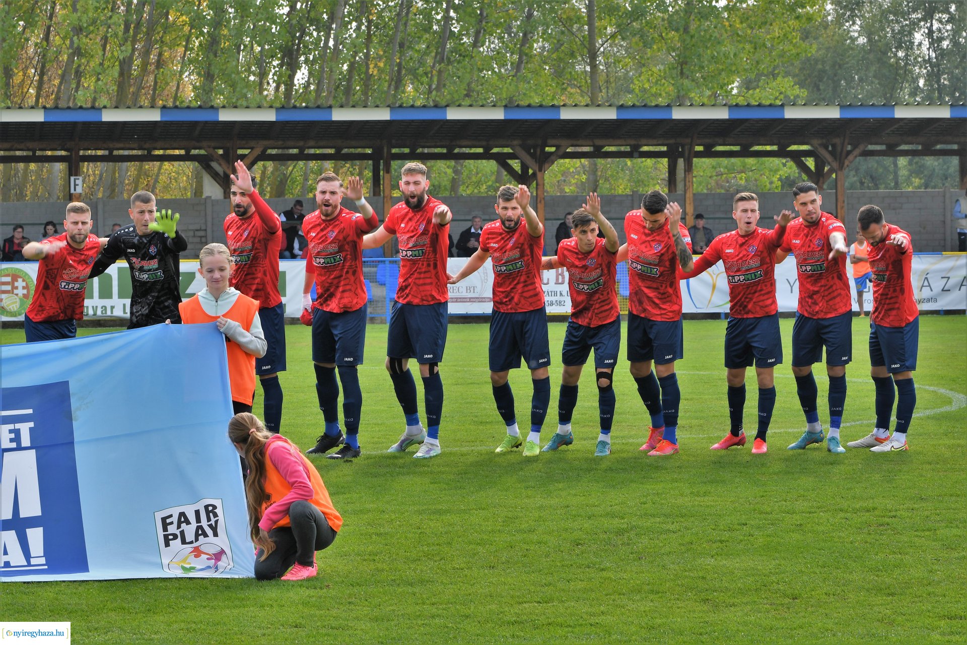 Nyíregyháza Spartacus-Dorog labdarúgó mérkőzés