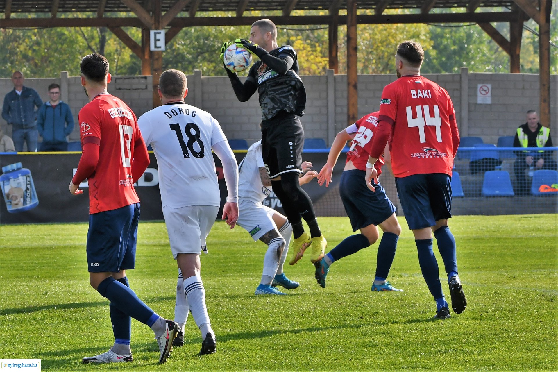 Nyíregyháza Spartacus-Dorog labdarúgó mérkőzés