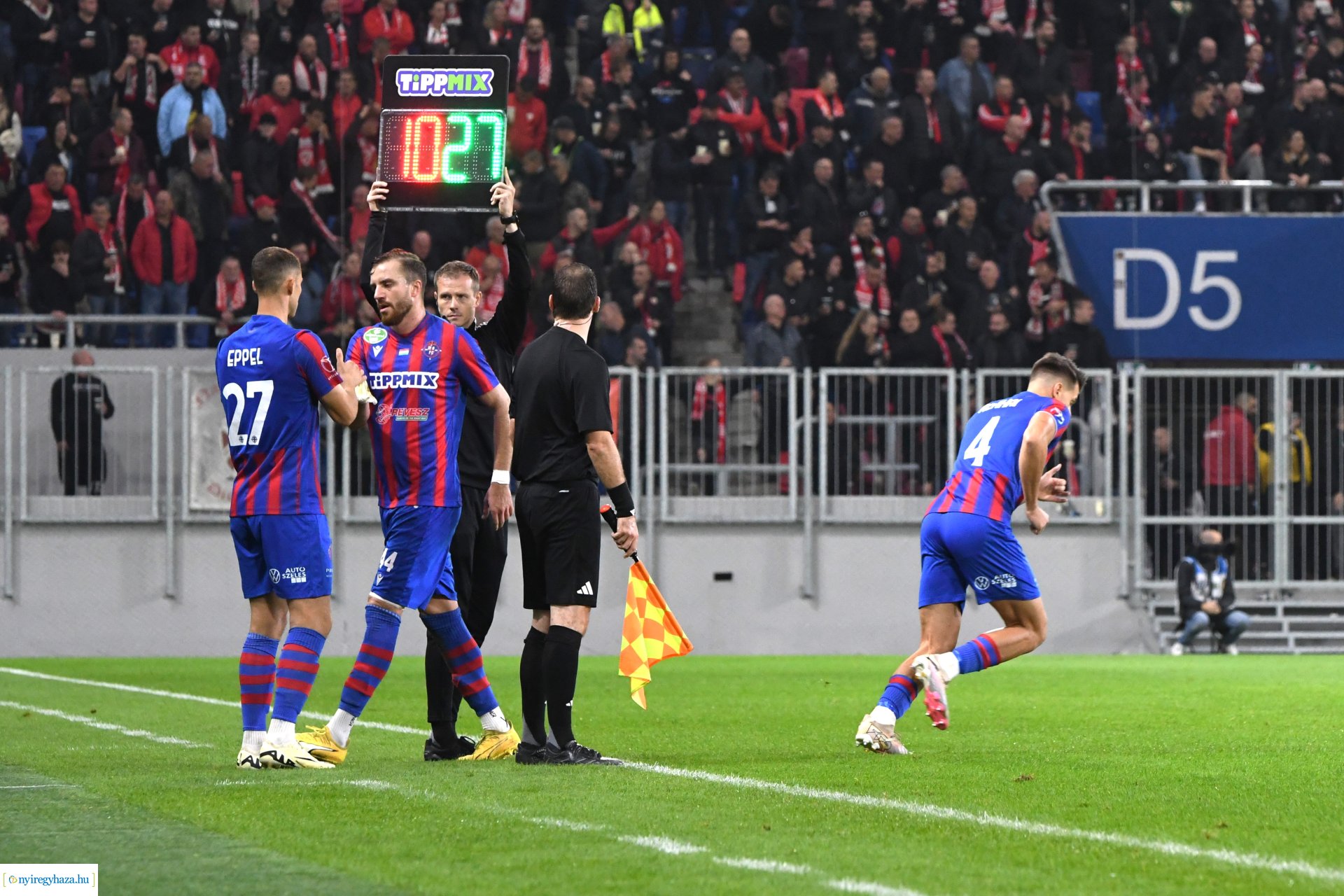 Nyíregyháza Spartacus - DVTK labdarúgó mérkőzés 2024. ősz