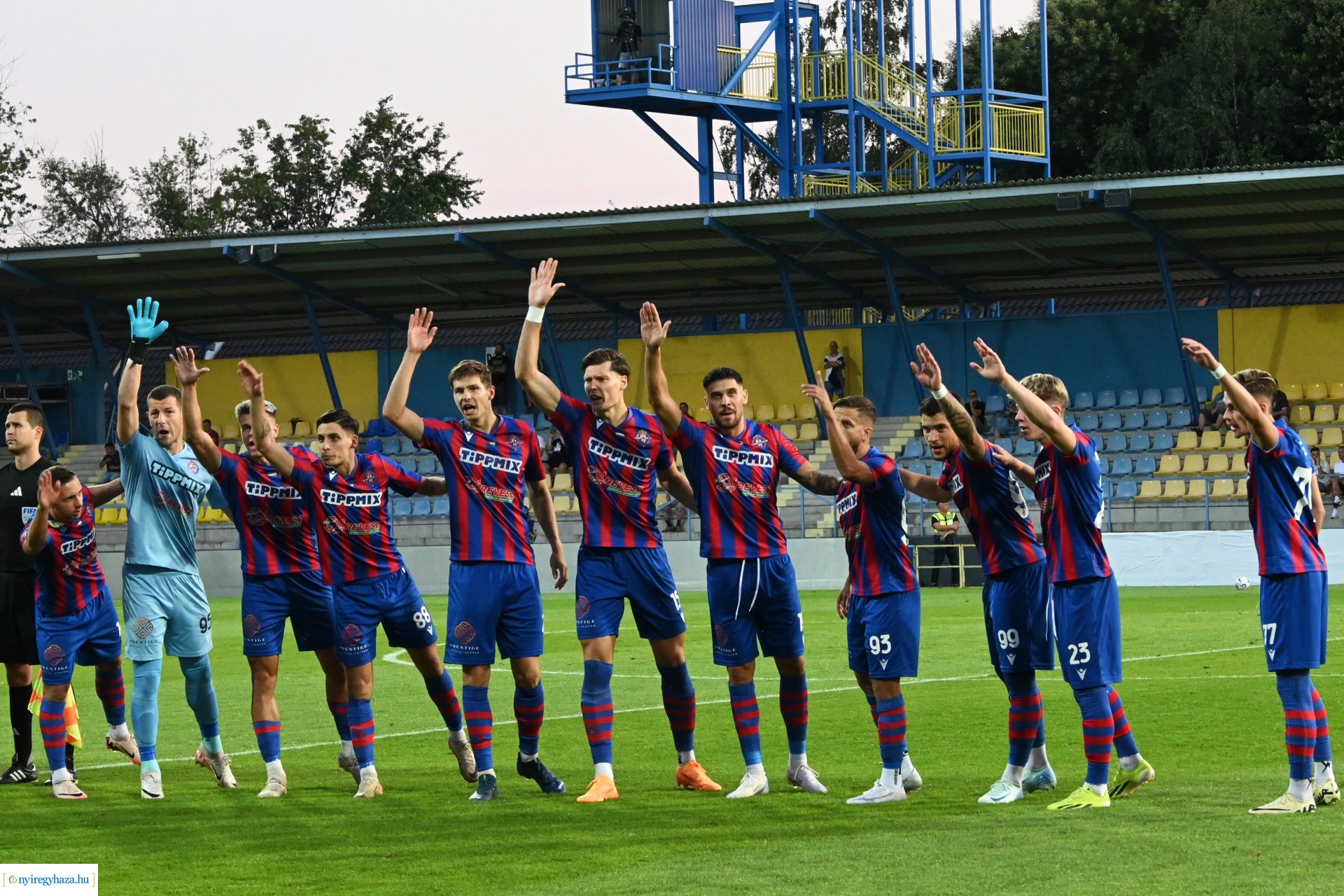 Nyíregyháza Spartacus - ETO FC Győr labdarúgó mérkőzés 2024. ősz