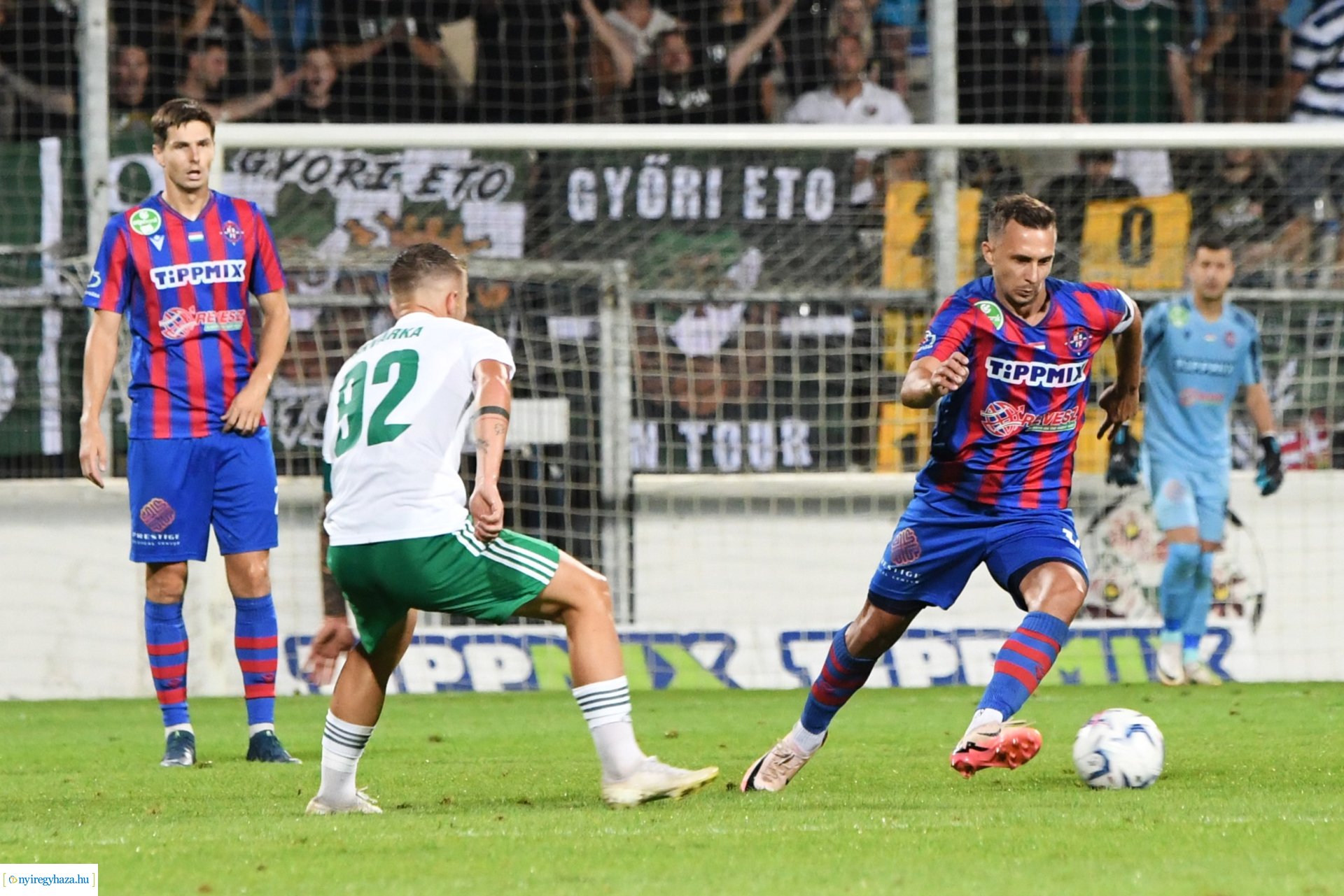 Nyíregyháza Spartacus - ETO FC Győr labdarúgó mérkőzés 2024. ősz