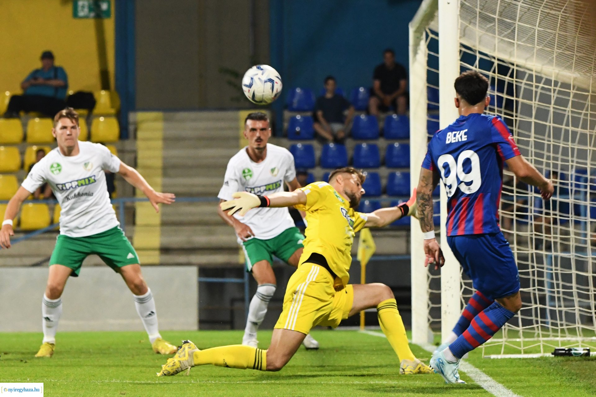 Nyíregyháza Spartacus - ETO FC Győr labdarúgó mérkőzés 2024. ősz