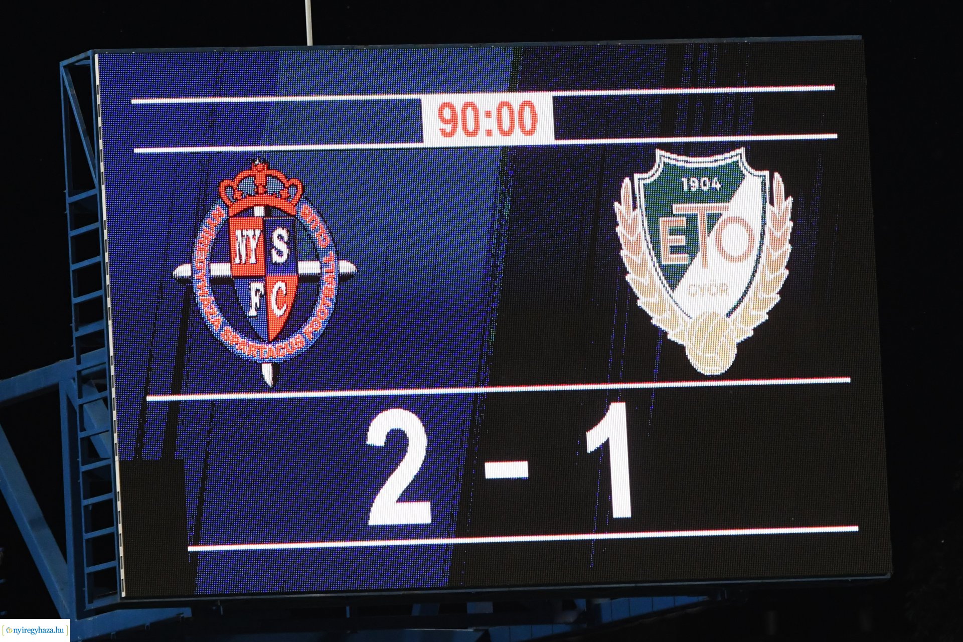 Nyíregyháza Spartacus - ETO FC Győr labdarúgó mérkőzés 2024. ősz