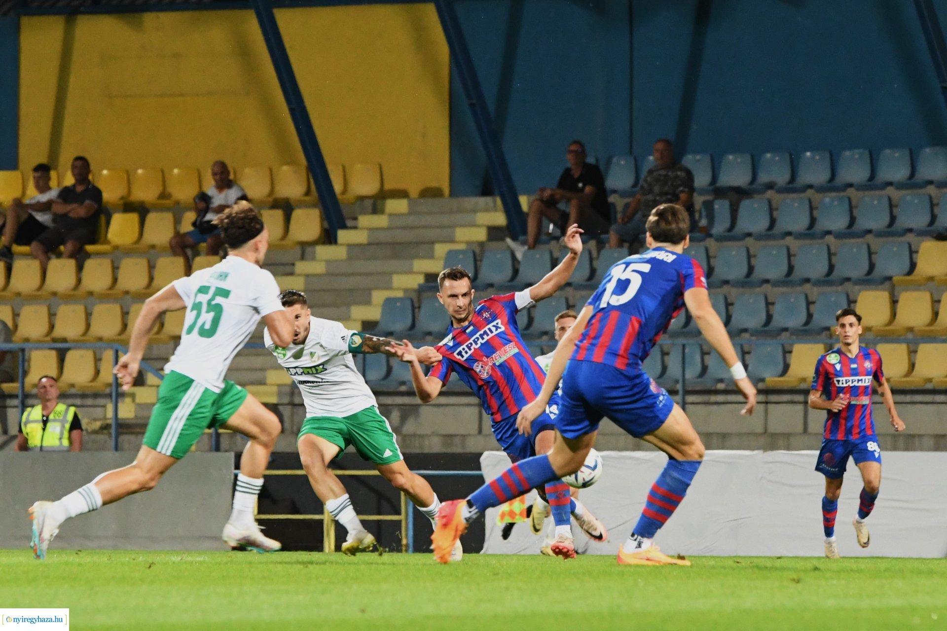 Nyíregyháza Spartacus - ETO FC Győr labdarúgó mérkőzés 2024. ősz