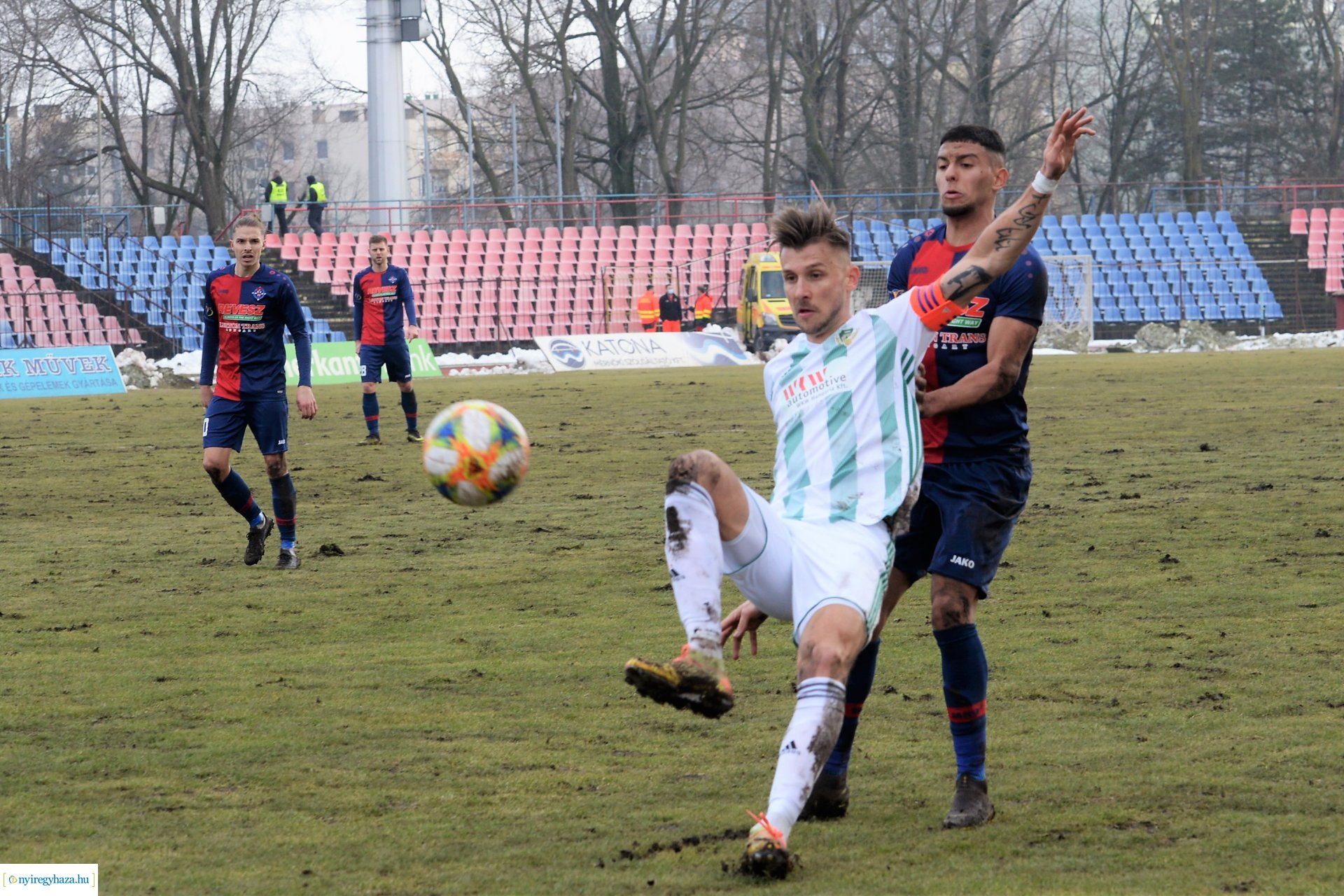 Nyiregyhaza Spartacus - ETO FC Győr labdarúgó mérkőzés