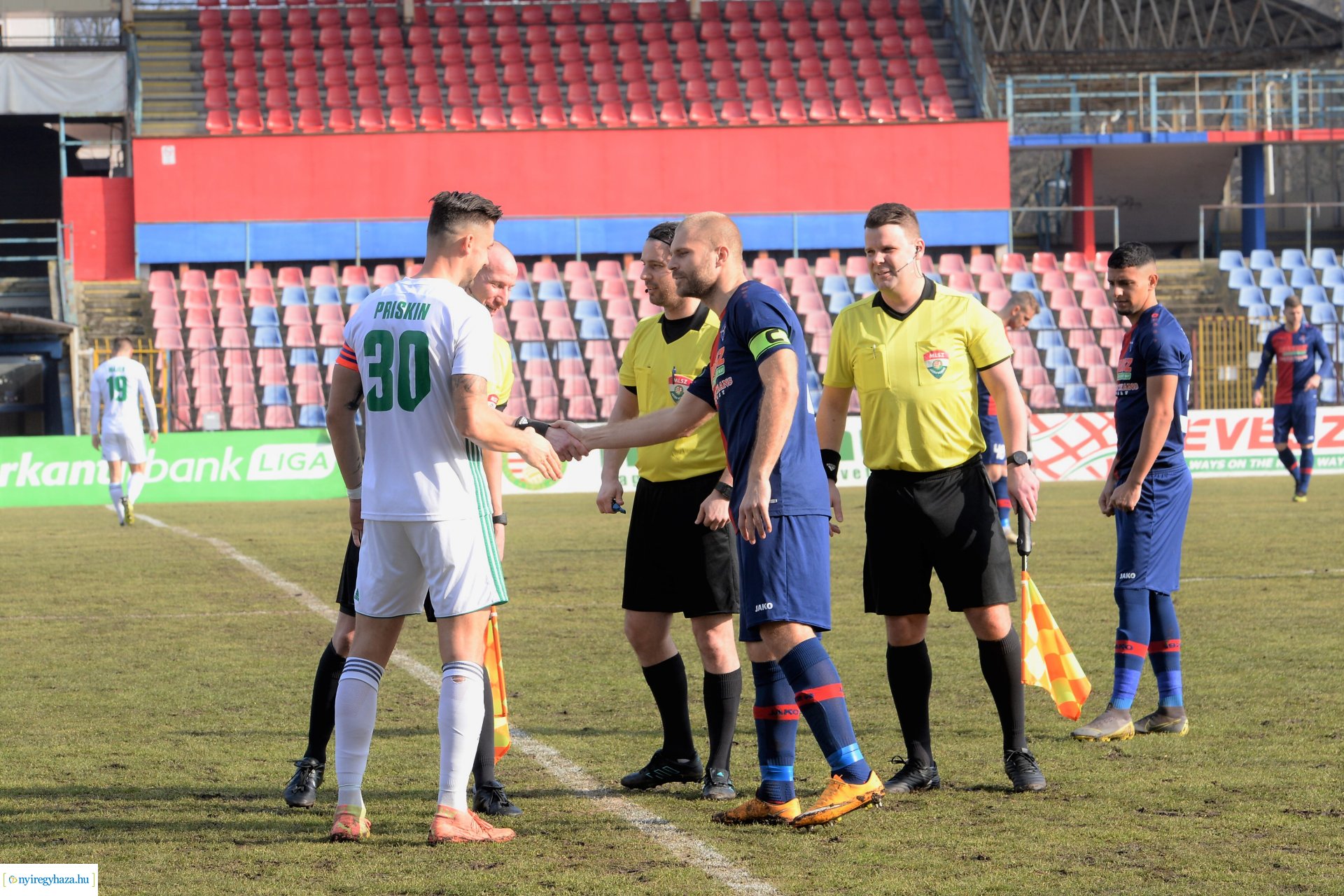 Nyiregyhaza Spartacus - ETO FC Győr labdarúgó mérkőzés