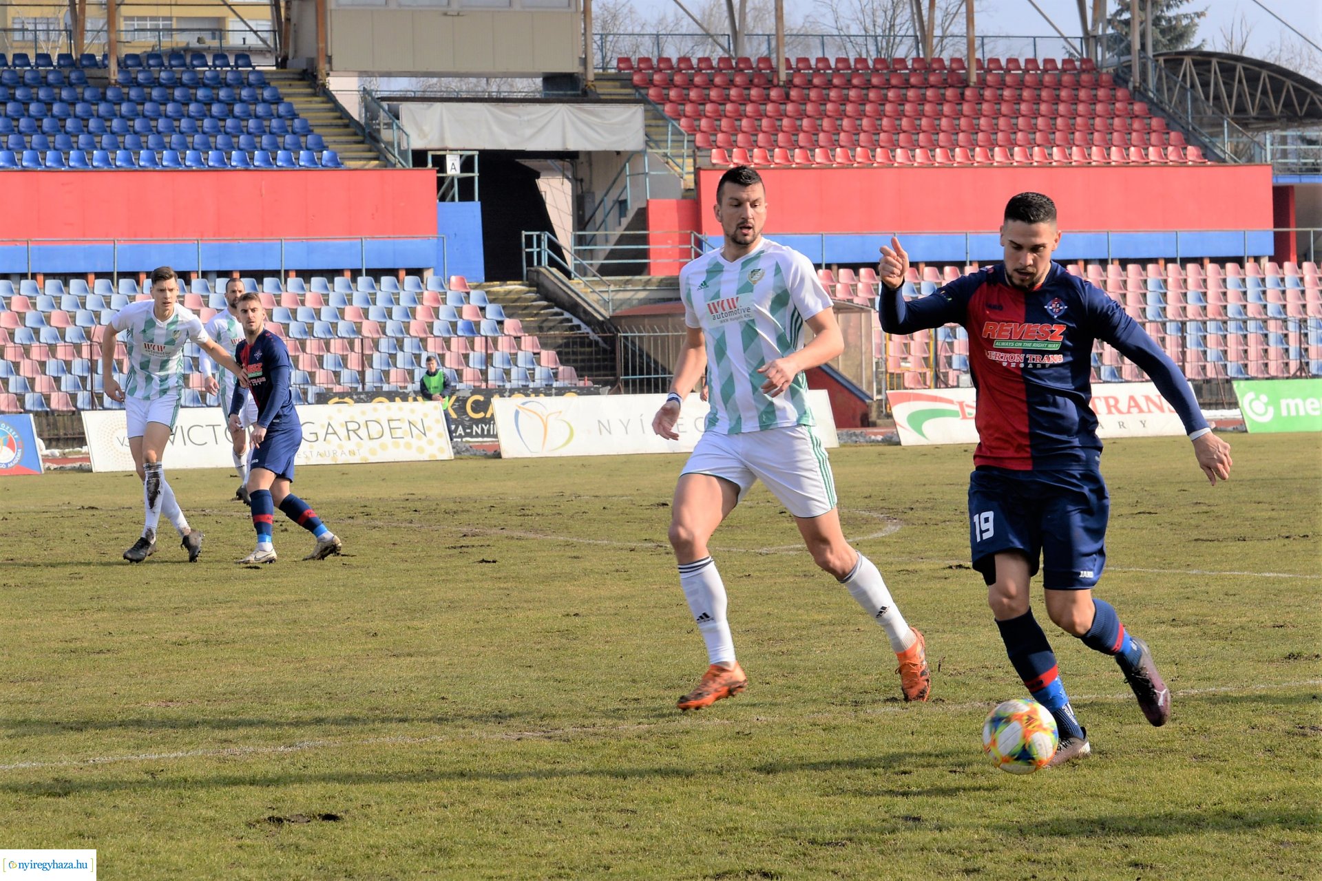 Nyiregyhaza Spartacus - ETO FC Győr labdarúgó mérkőzés