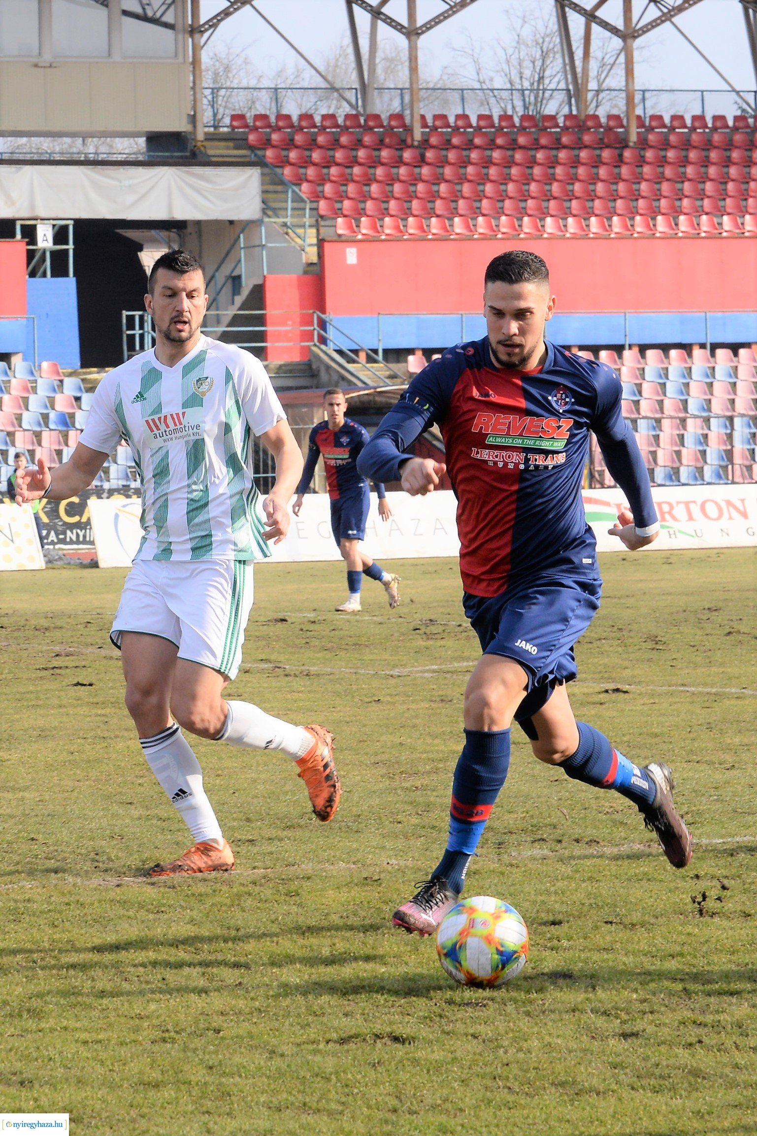 Nyiregyhaza Spartacus - ETO FC Győr labdarúgó mérkőzés