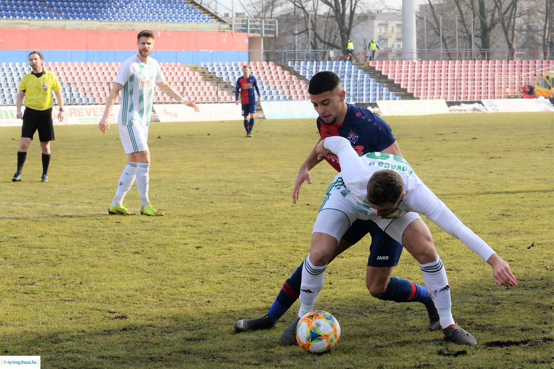 Nyiregyhaza Spartacus - ETO FC Győr labdarúgó mérkőzés