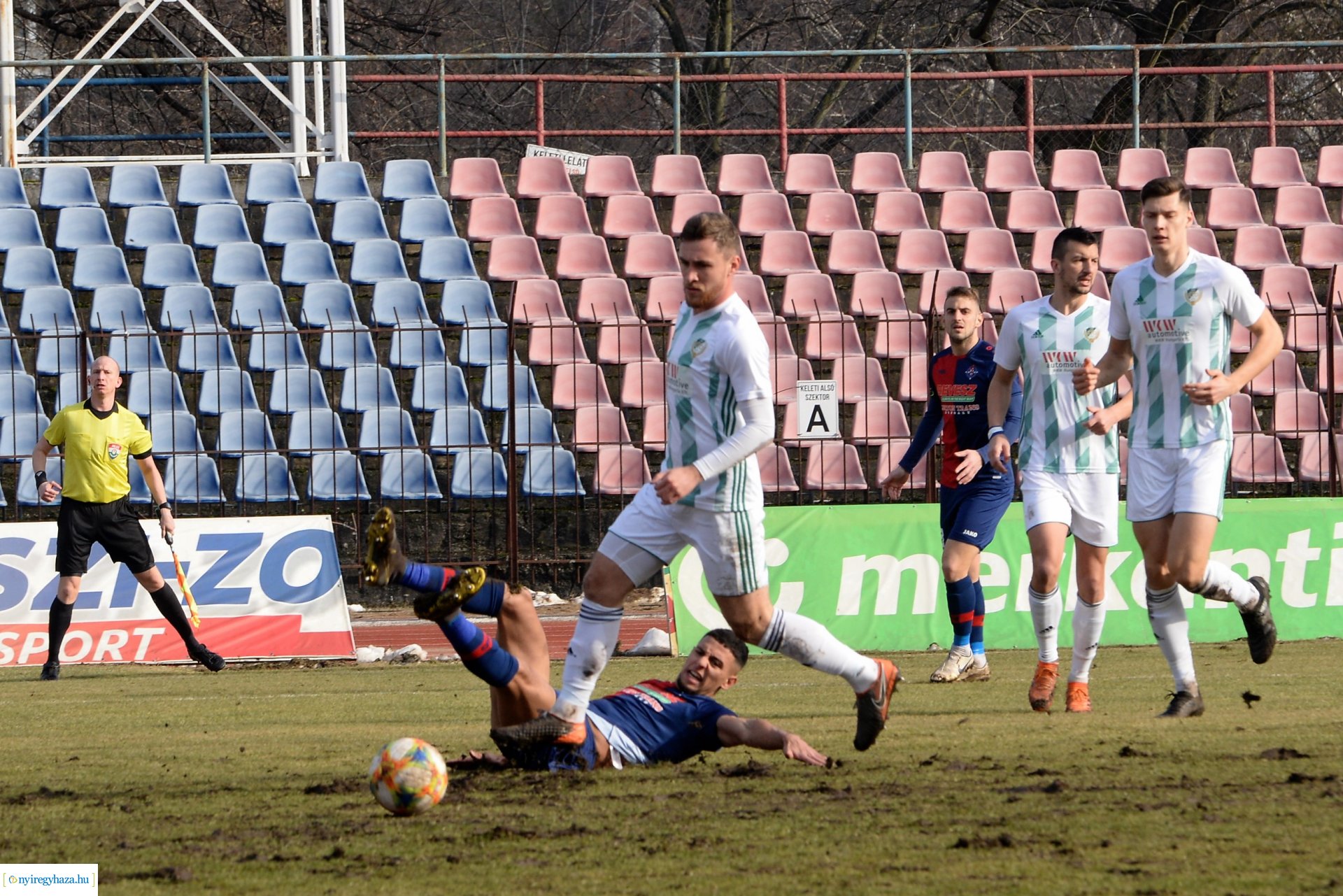 Nyiregyhaza Spartacus - ETO FC Győr labdarúgó mérkőzés
