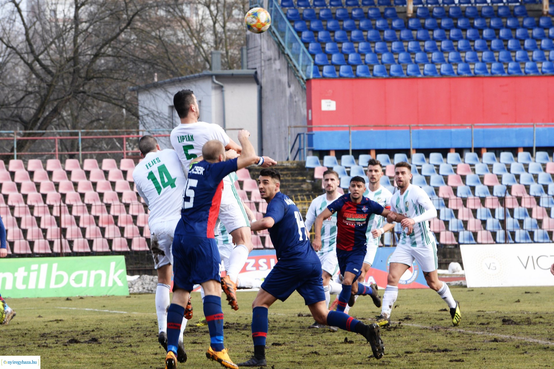 Nyiregyhaza Spartacus - ETO FC Győr labdarúgó mérkőzés
