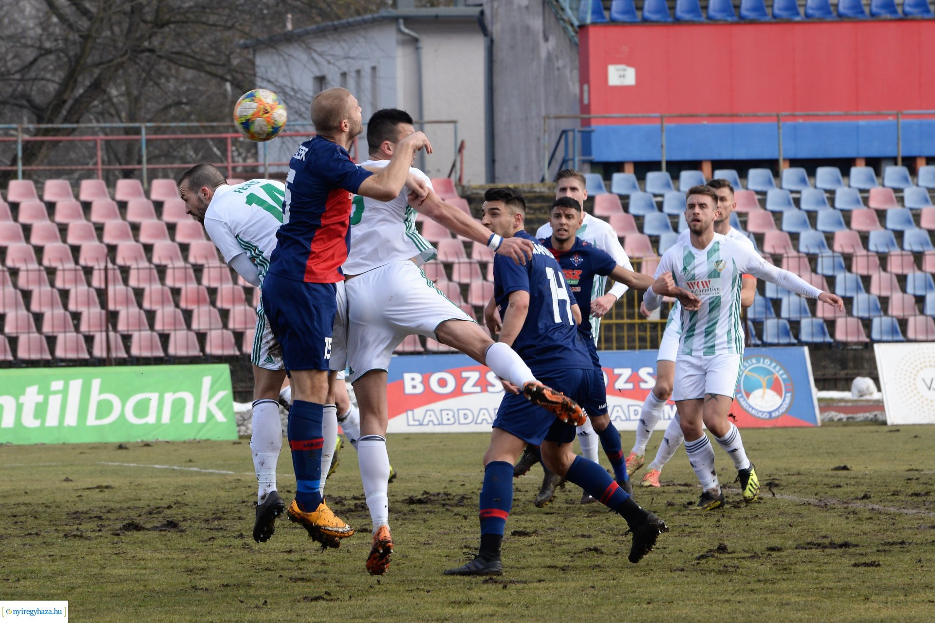 Nyiregyhaza Spartacus - ETO FC Győr labdarúgó mérkőzés