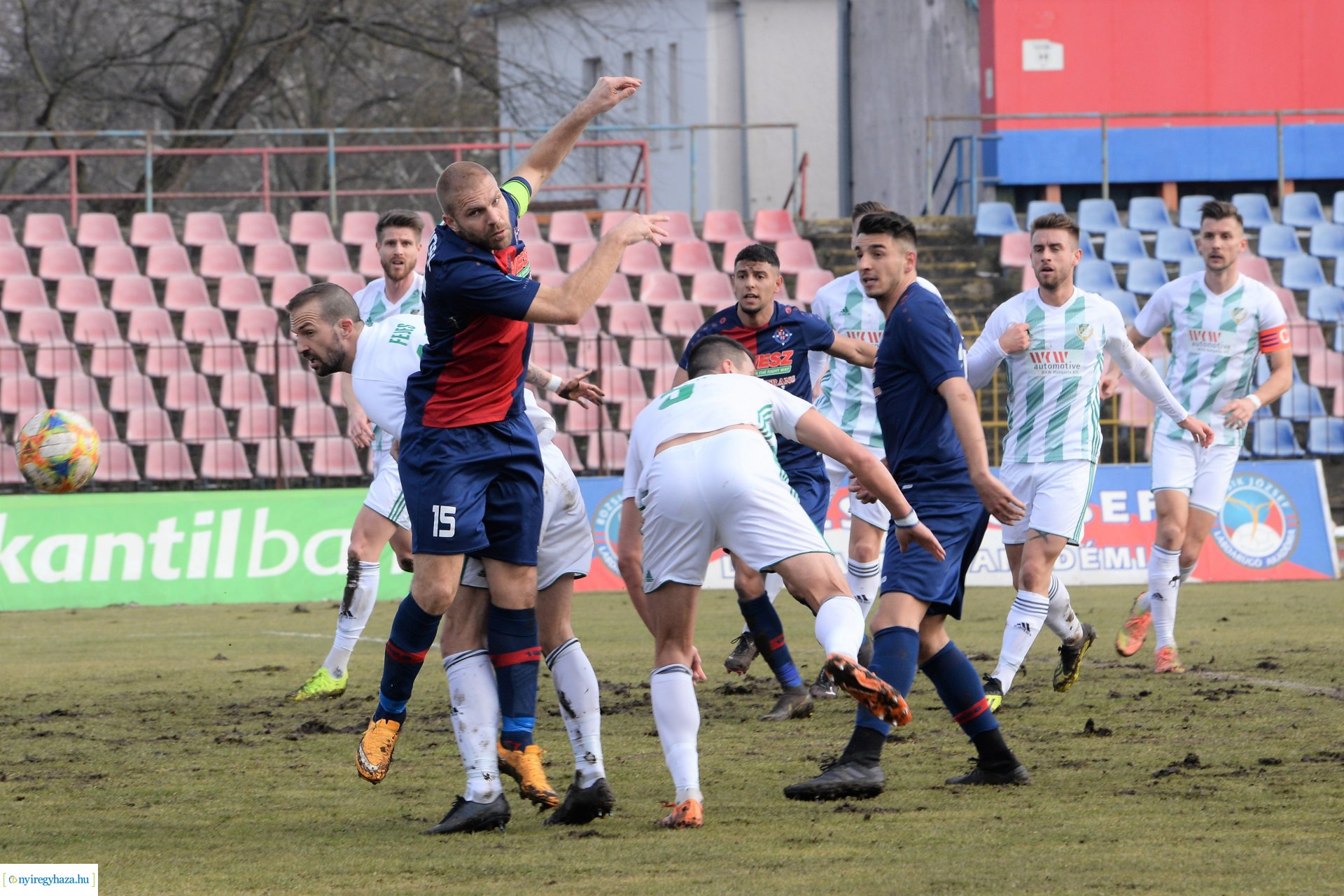 Nyiregyhaza Spartacus - ETO FC Győr labdarúgó mérkőzés