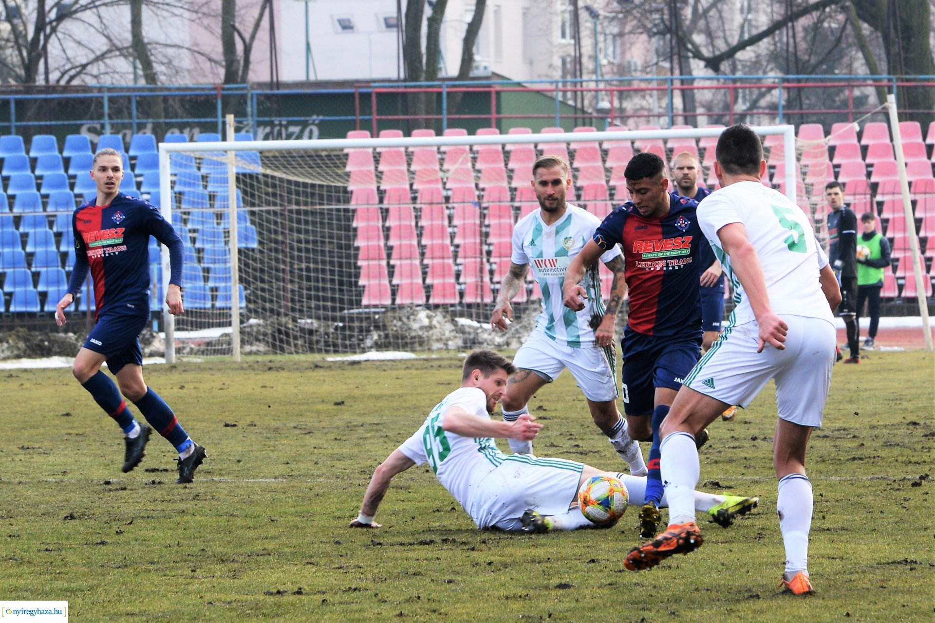 Nyiregyhaza Spartacus - ETO FC Győr labdarúgó mérkőzés