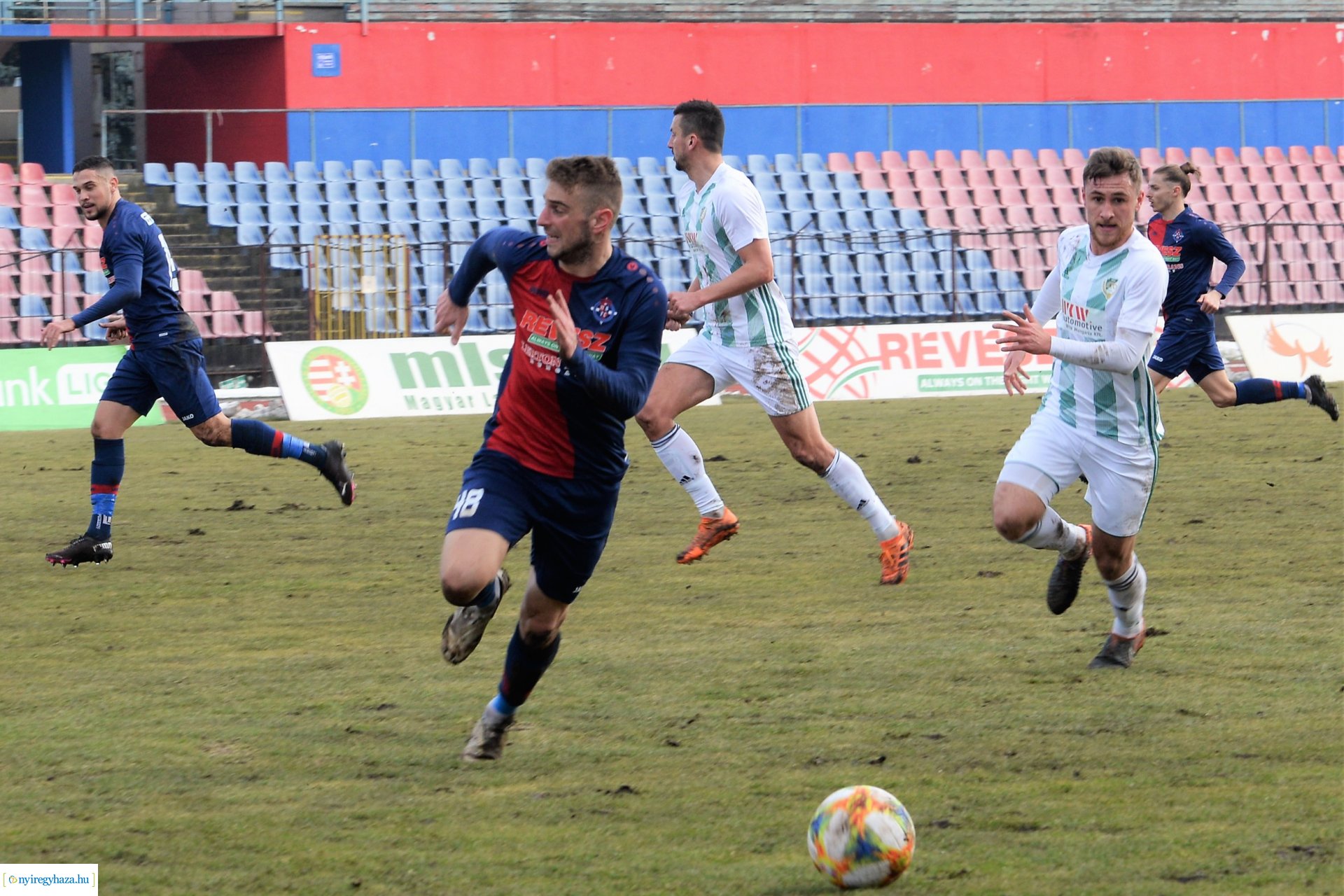 Nyiregyhaza Spartacus - ETO FC Győr labdarúgó mérkőzés