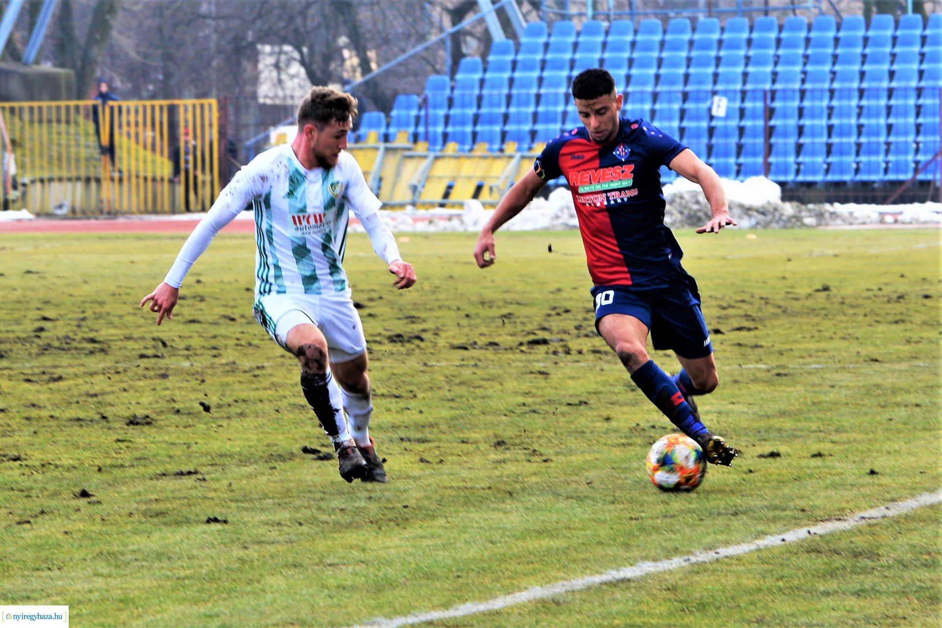 Nyiregyhaza Spartacus - ETO FC Győr labdarúgó mérkőzés