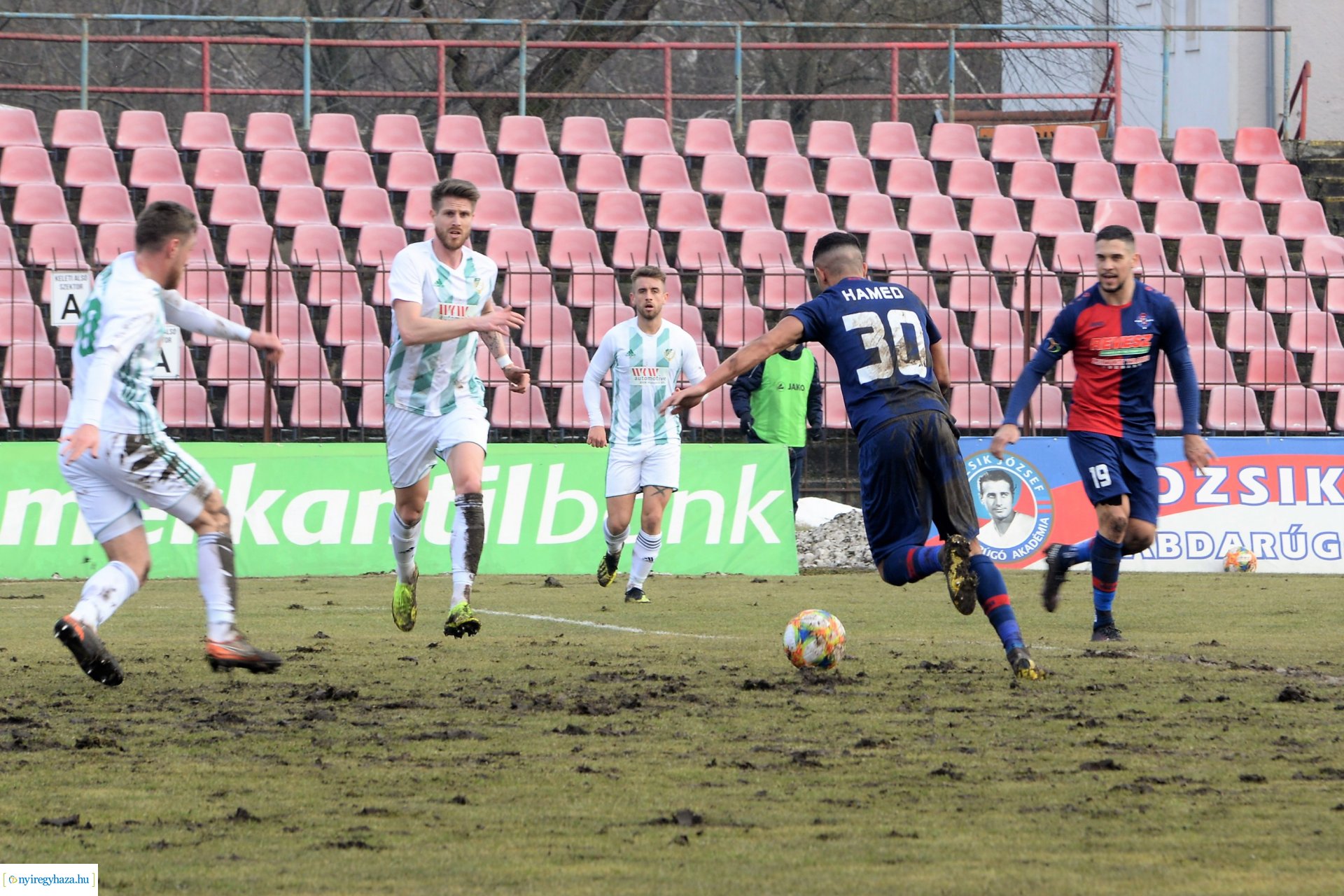Nyiregyhaza Spartacus - ETO FC Győr labdarúgó mérkőzés