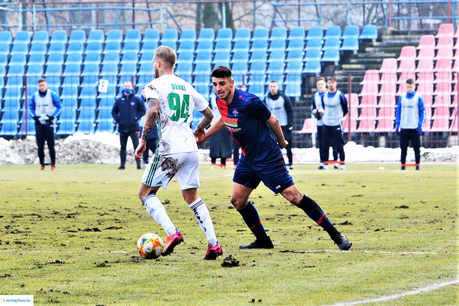 Nyiregyhaza Spartacus - ETO FC Győr labdarúgó mérkőzés