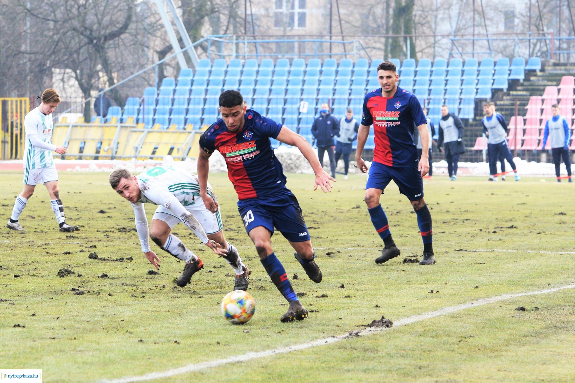 Nyiregyhaza Spartacus - ETO FC Győr labdarúgó mérkőzés