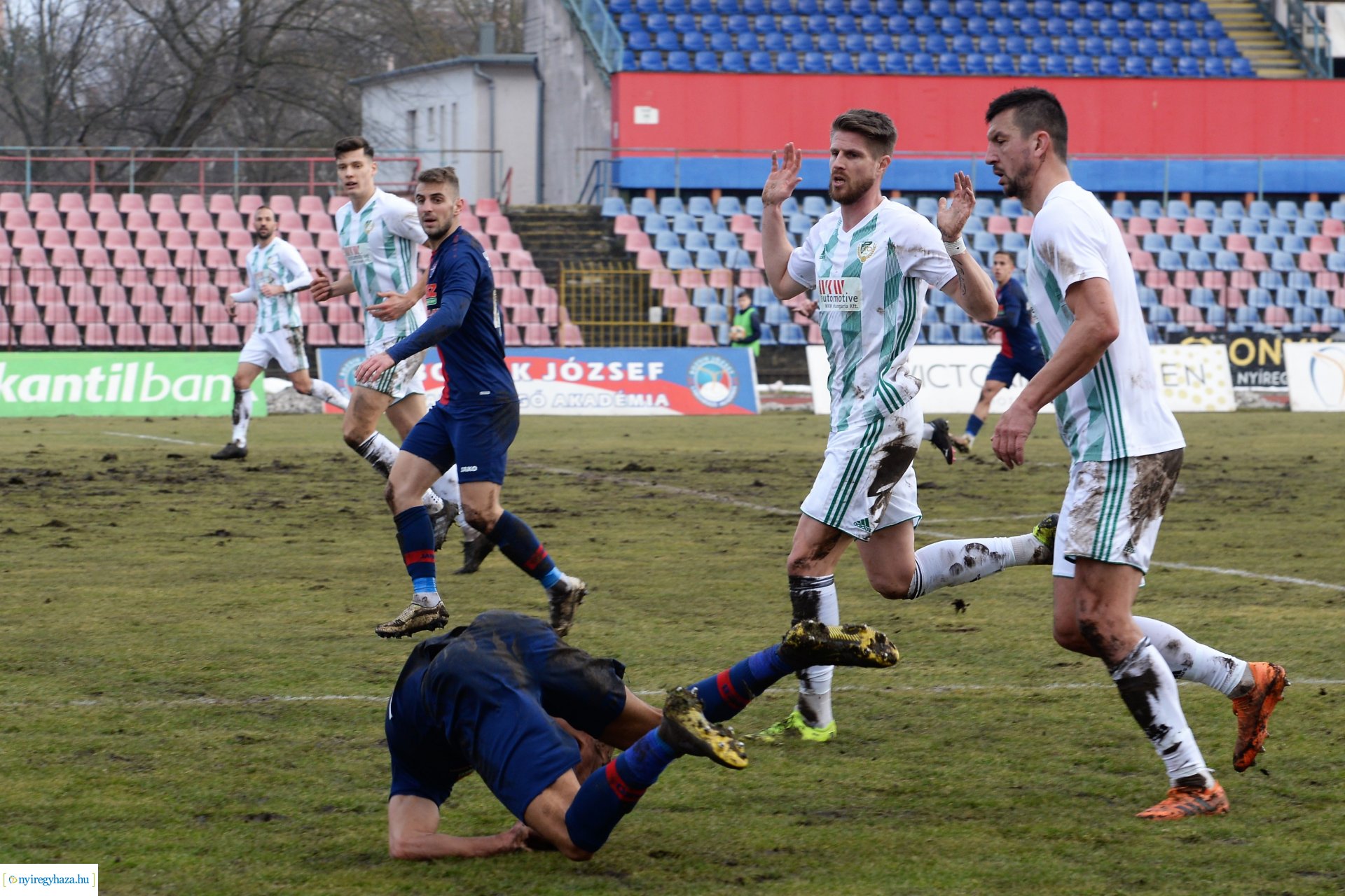Nyiregyhaza Spartacus - ETO FC Győr labdarúgó mérkőzés