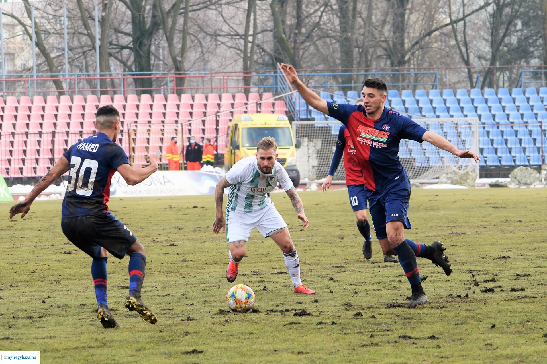 Nyiregyhaza Spartacus - ETO FC Győr labdarúgó mérkőzés
