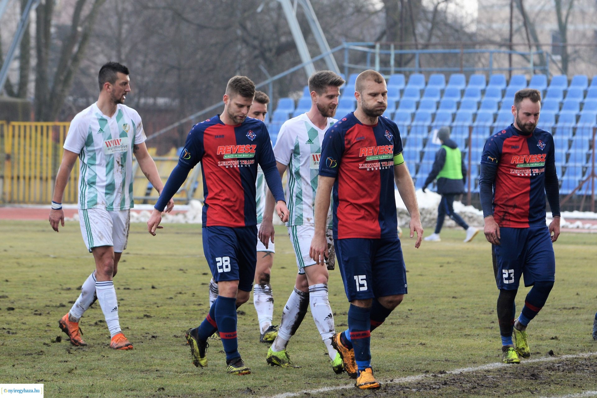 Nyiregyhaza Spartacus - ETO FC Győr labdarúgó mérkőzés