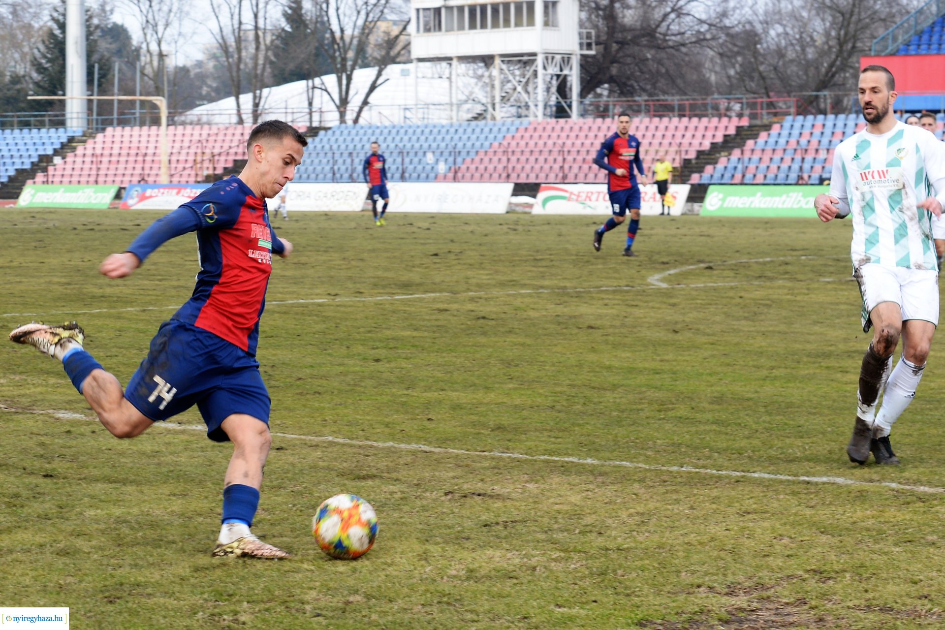 Nyiregyhaza Spartacus - ETO FC Győr labdarúgó mérkőzés