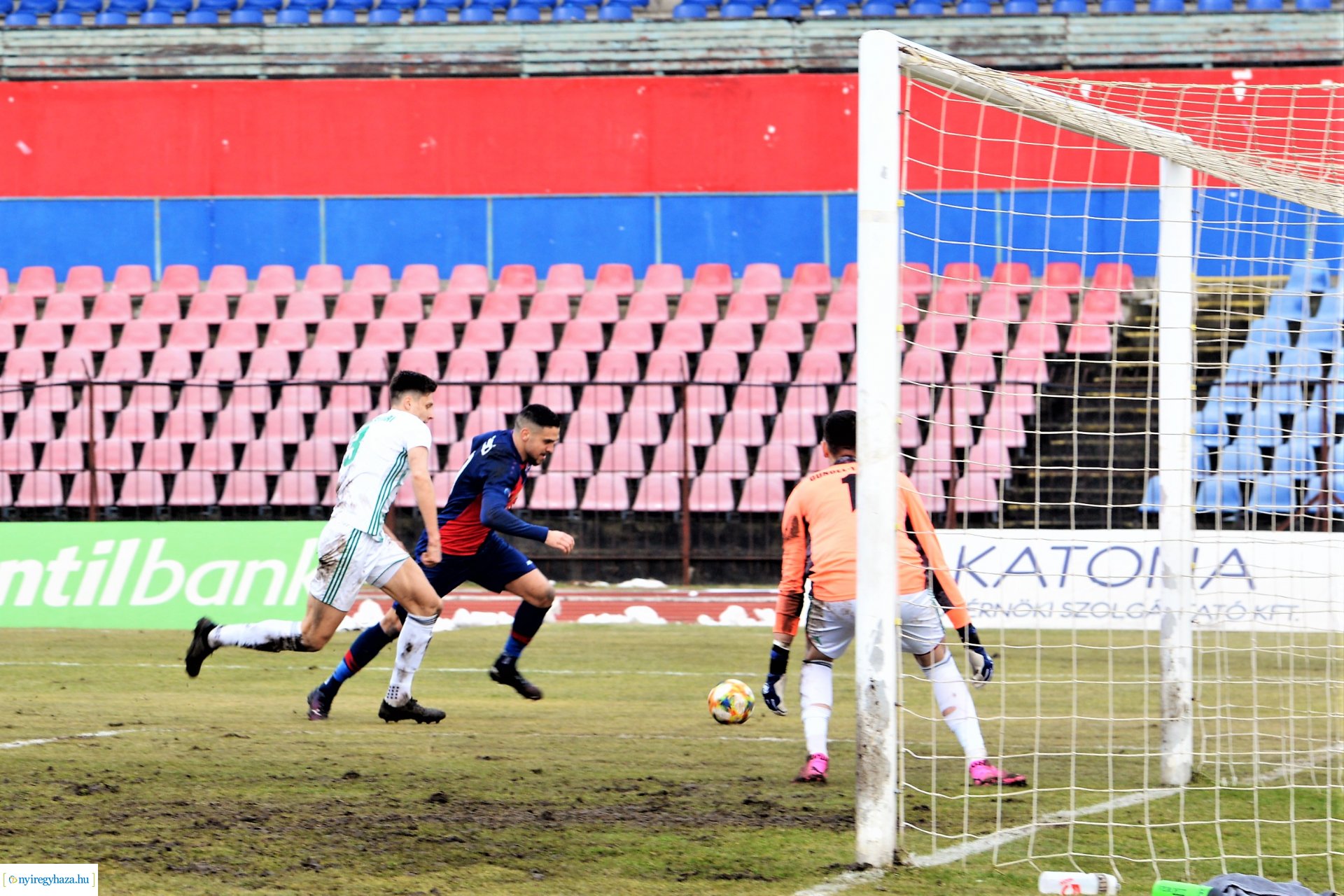 Nyiregyhaza Spartacus - ETO FC Győr labdarúgó mérkőzés
