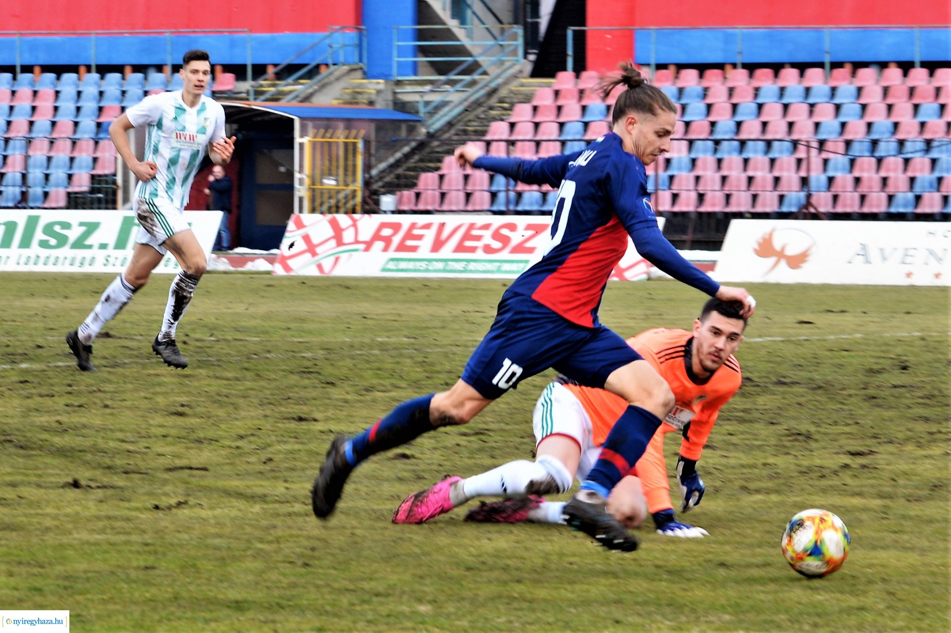 Nyiregyhaza Spartacus - ETO FC Győr labdarúgó mérkőzés