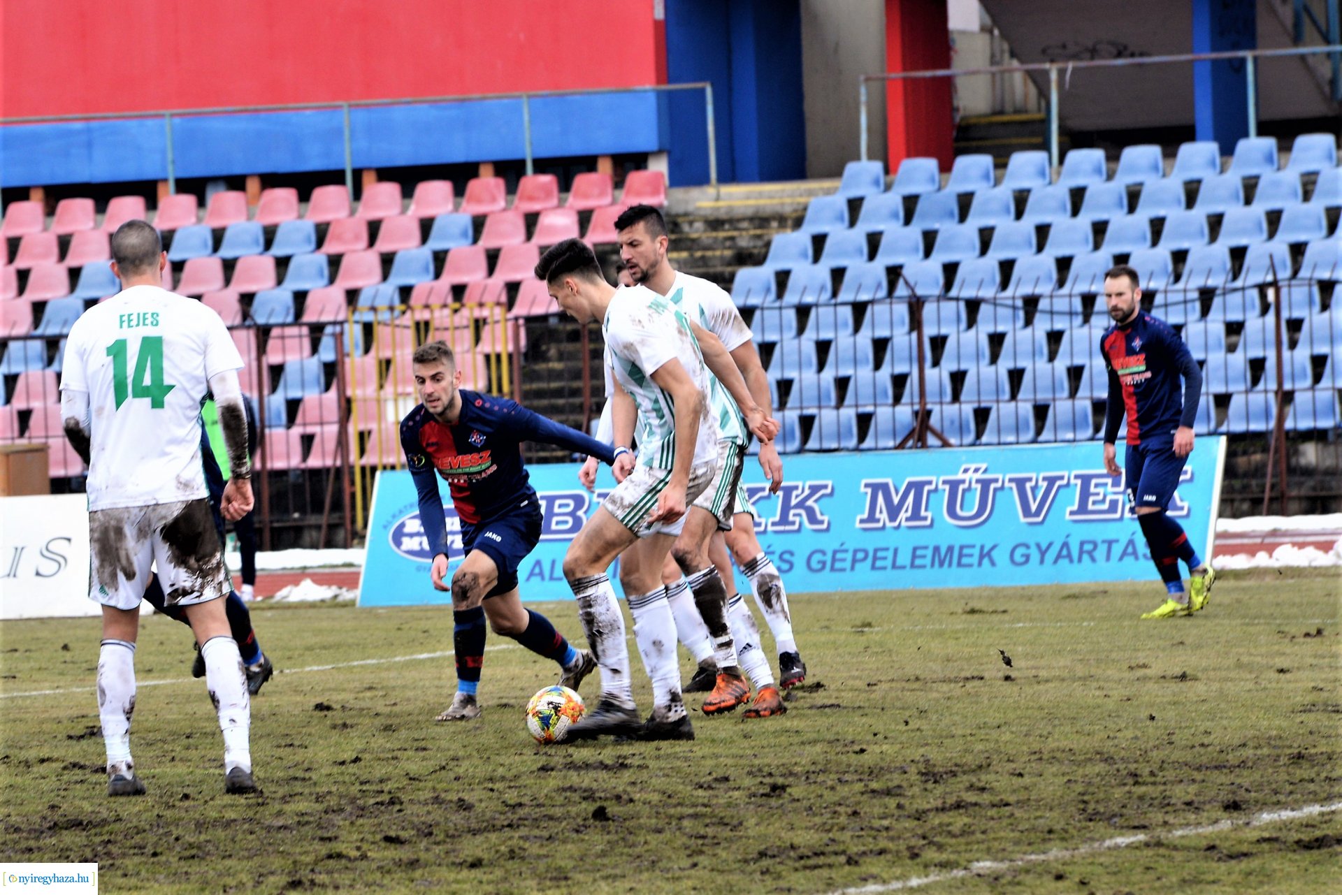 Nyiregyhaza Spartacus - ETO FC Győr labdarúgó mérkőzés
