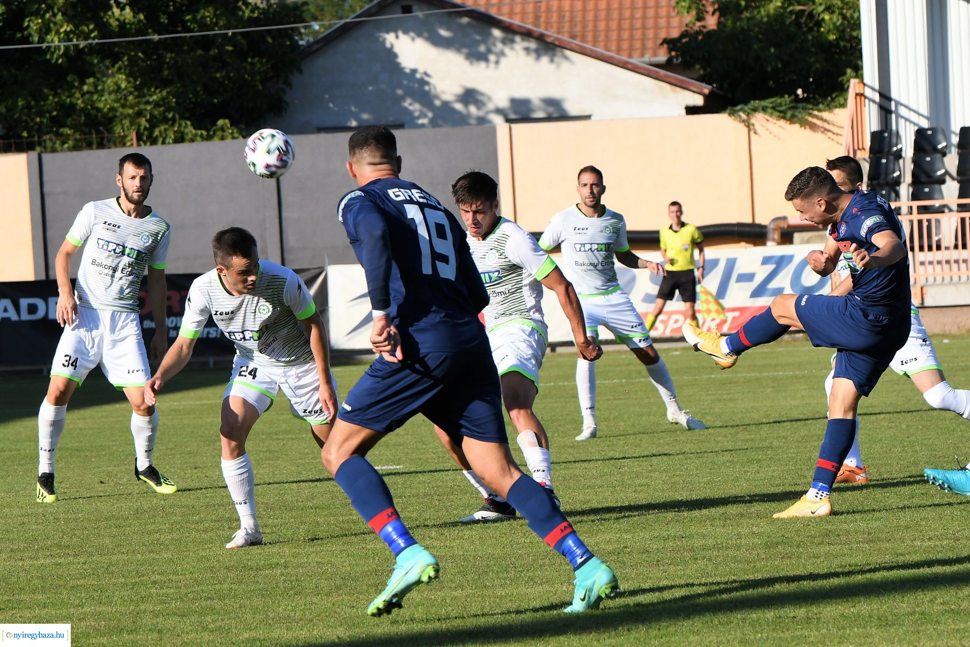 Nyíregyháza Spartacus FC - Ajka FC labdarúgó mérkőzés _2021 ősz