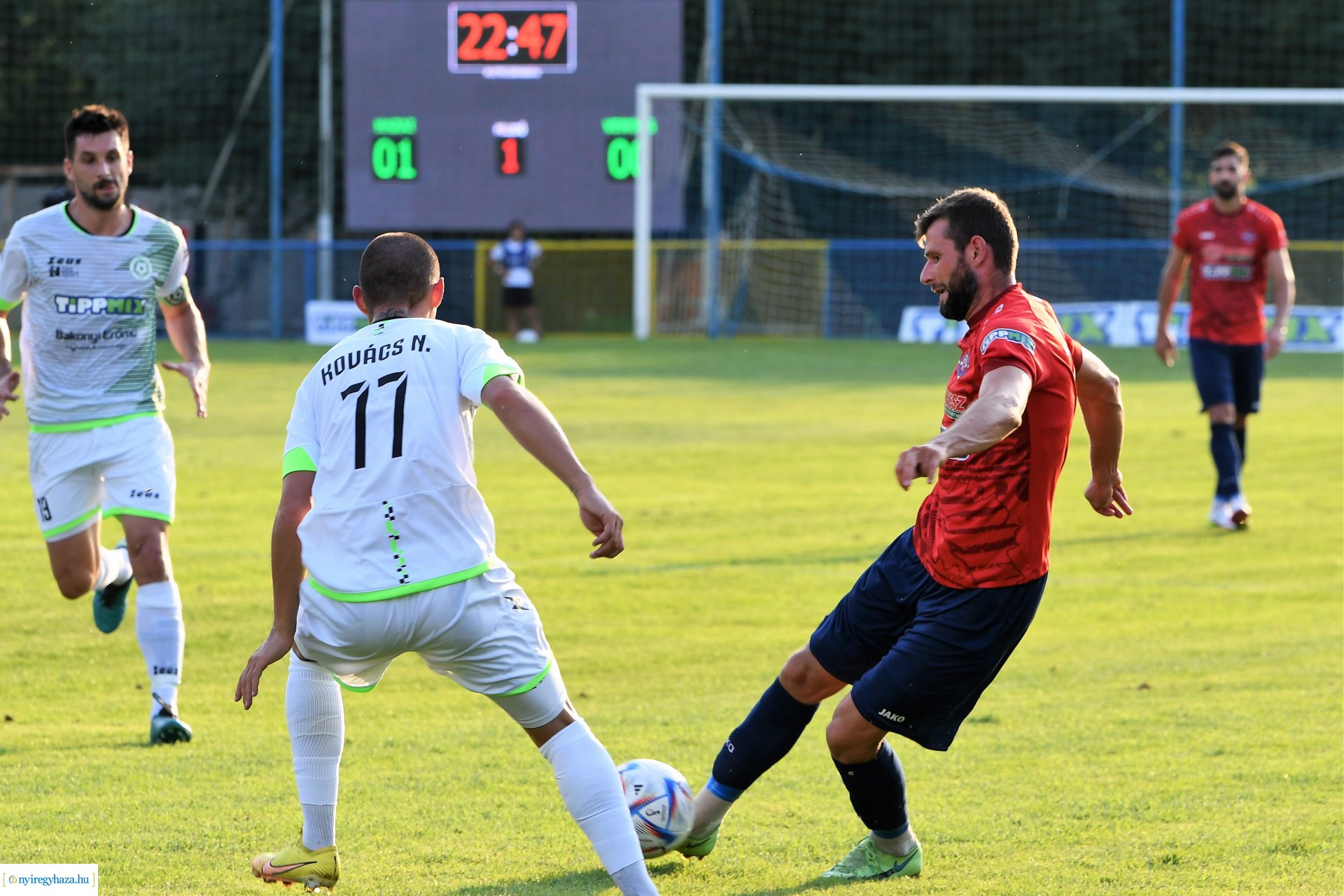 Nyíregyháza Spartacus FC - Ajka FC labdarúgó mérkőzés