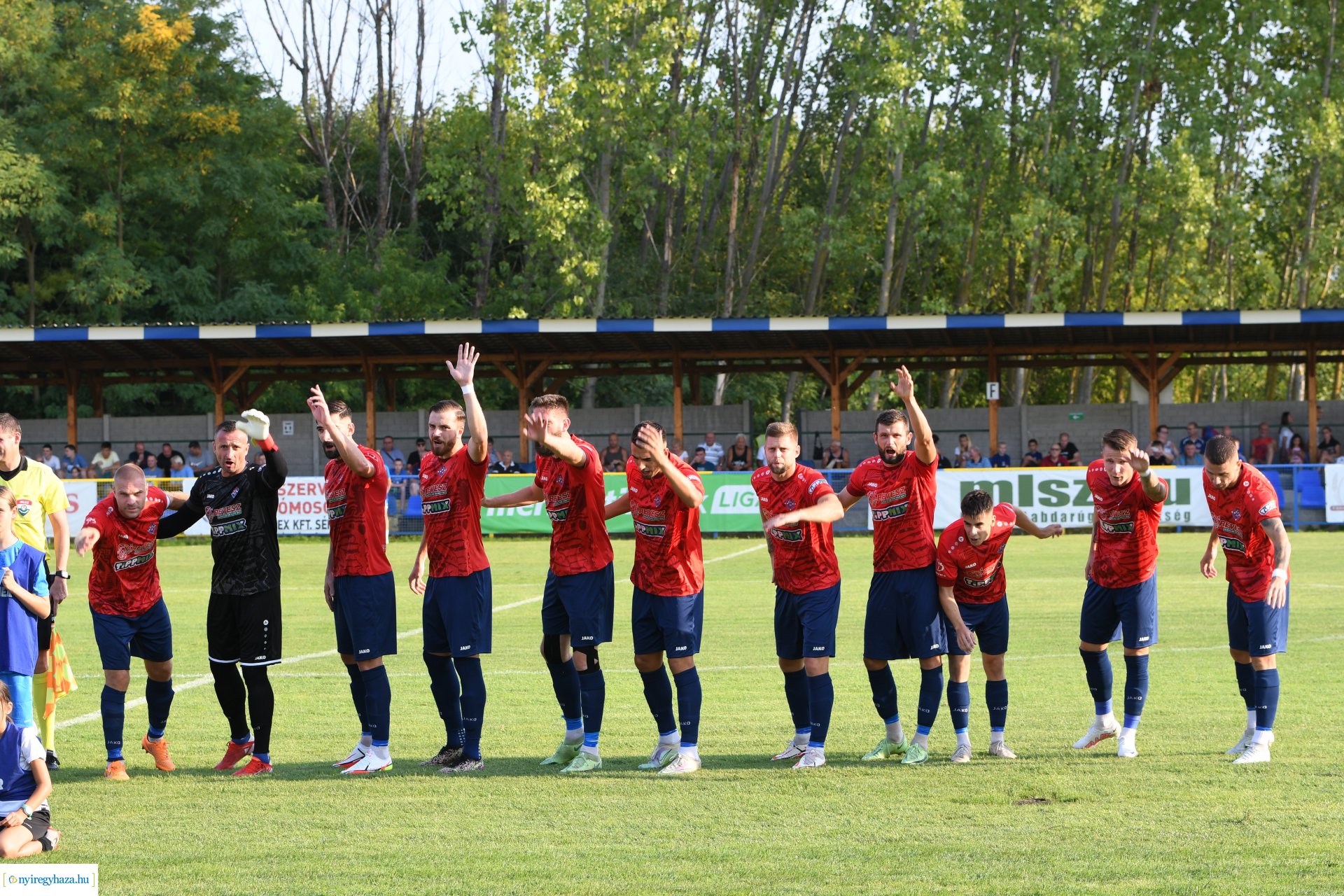 Nyíregyháza Spartacus FC - Ajka FC labdarúgó mérkőzés