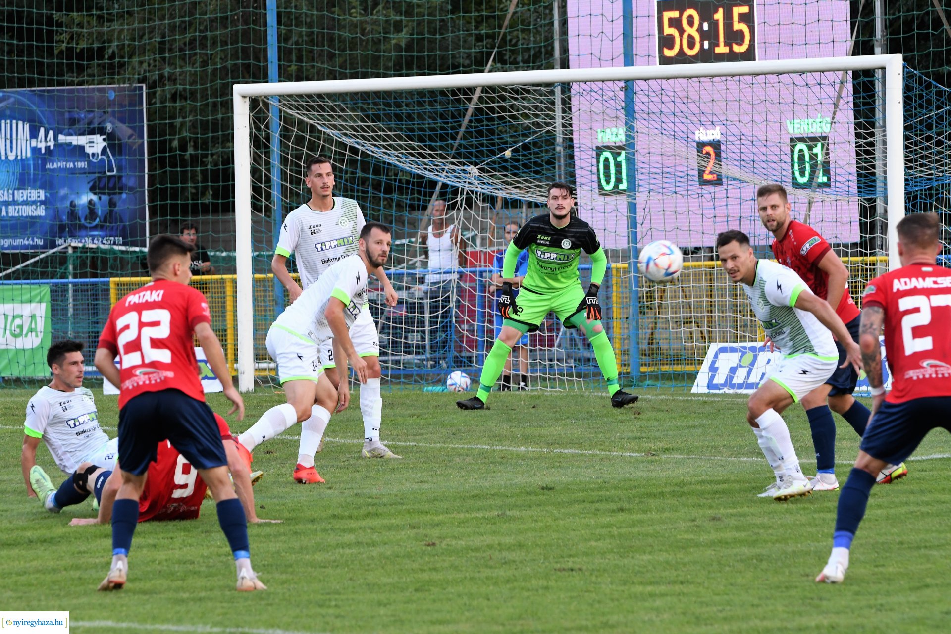 Nyíregyháza Spartacus FC - Ajka FC labdarúgó mérkőzés