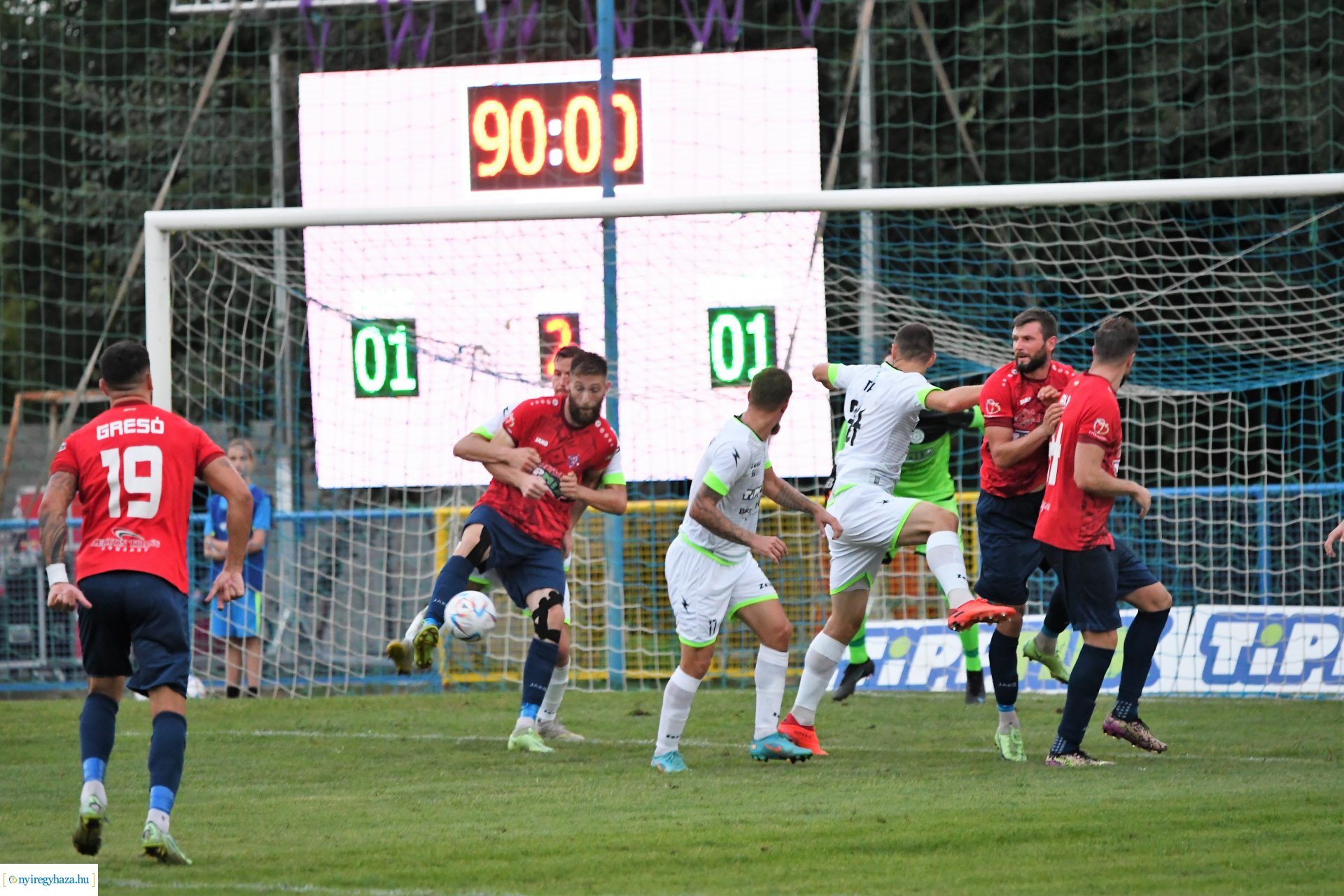 Nyíregyháza Spartacus FC - Ajka FC labdarúgó mérkőzés