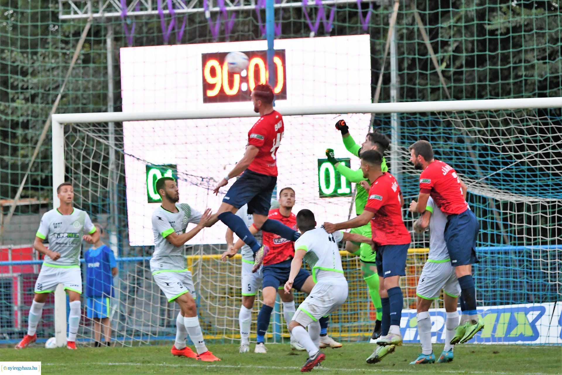 Nyíregyháza Spartacus FC - Ajka FC labdarúgó mérkőzés