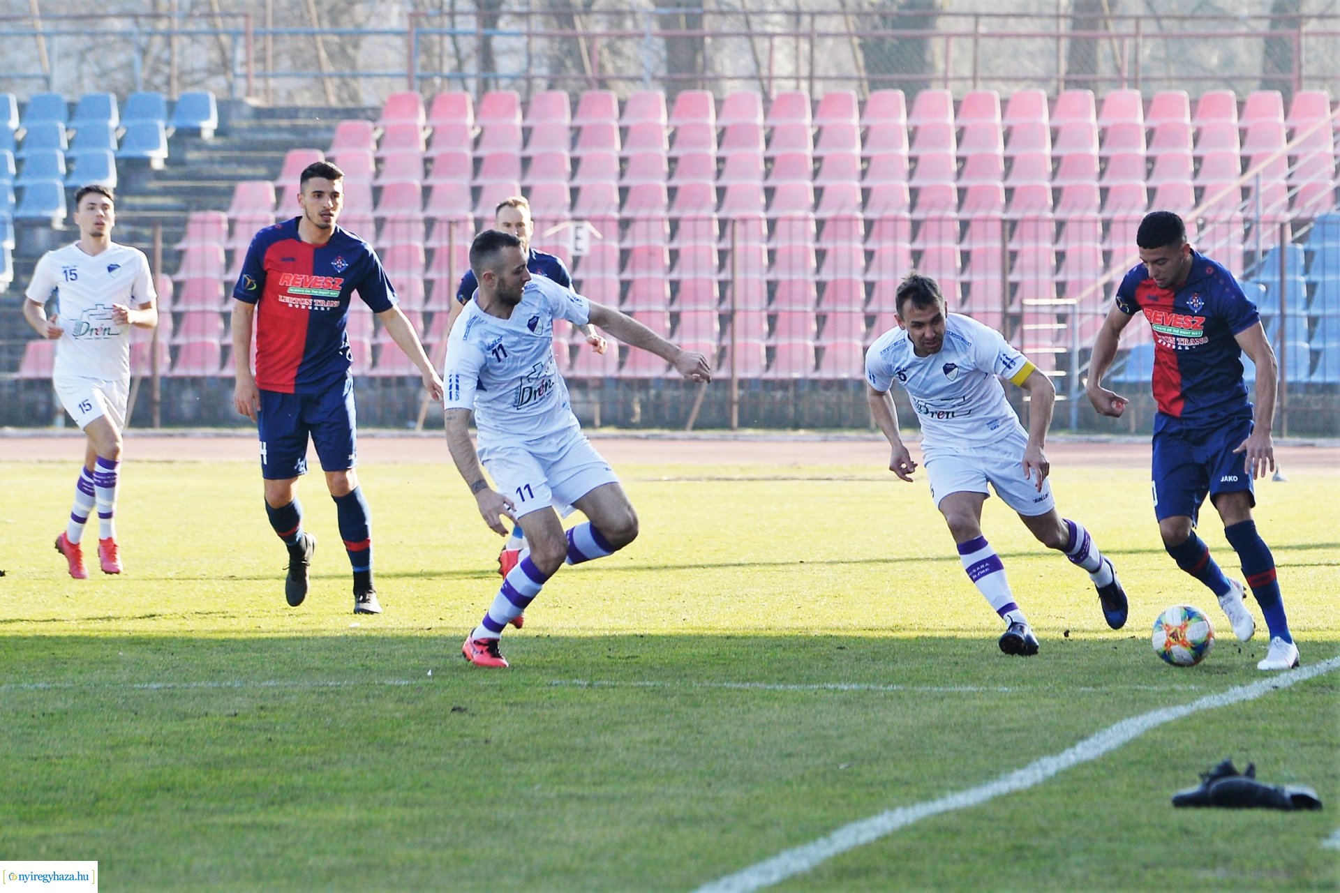 Nyiregyhaza Spartacus  FC- Békéscsaba labdarúgó mérkőzés