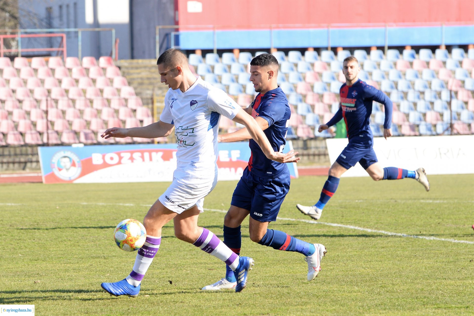 Nyiregyhaza Spartacus  FC- Békéscsaba labdarúgó mérkőzés