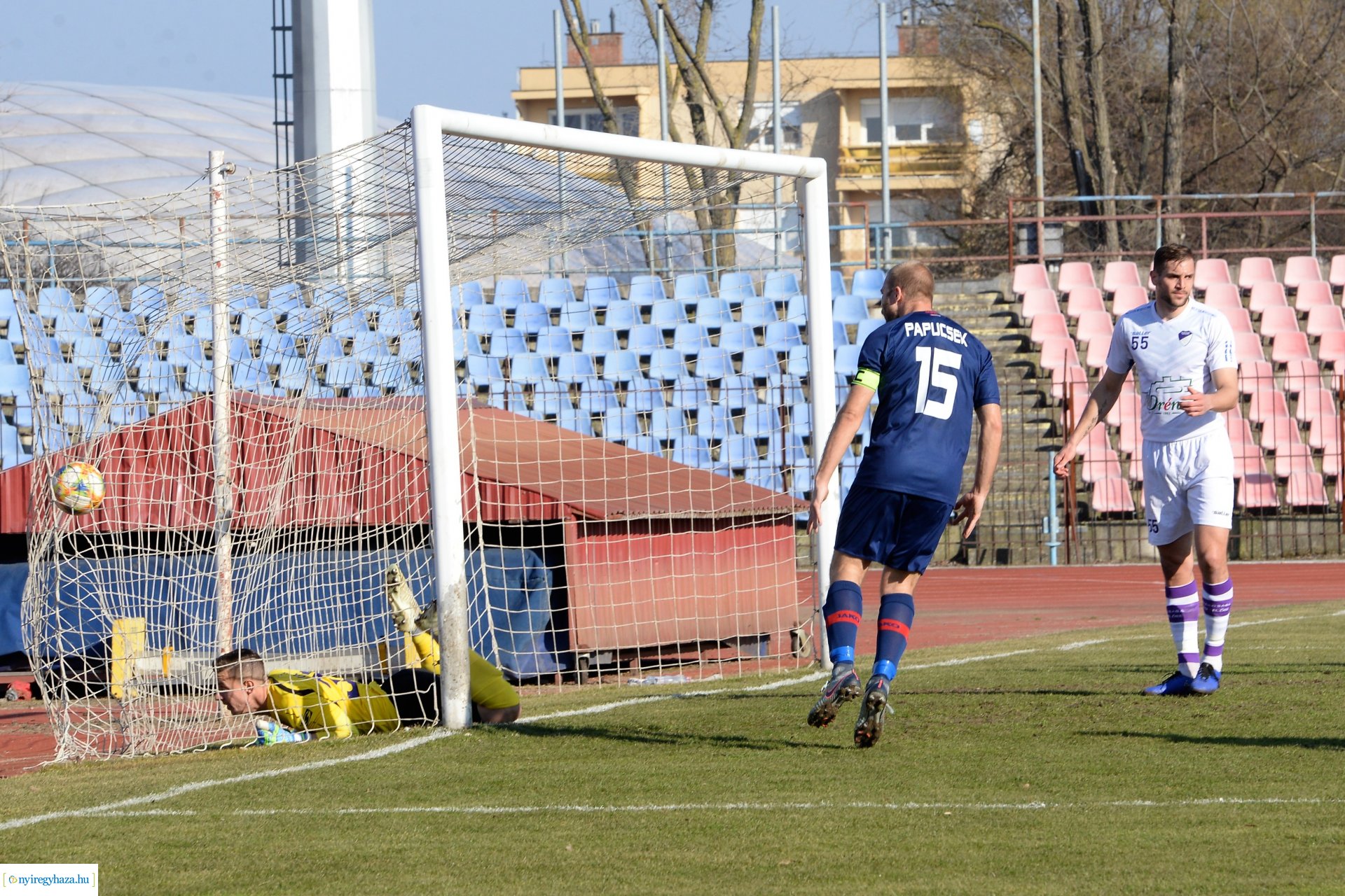 Nyiregyhaza Spartacus  FC- Békéscsaba labdarúgó mérkőzés