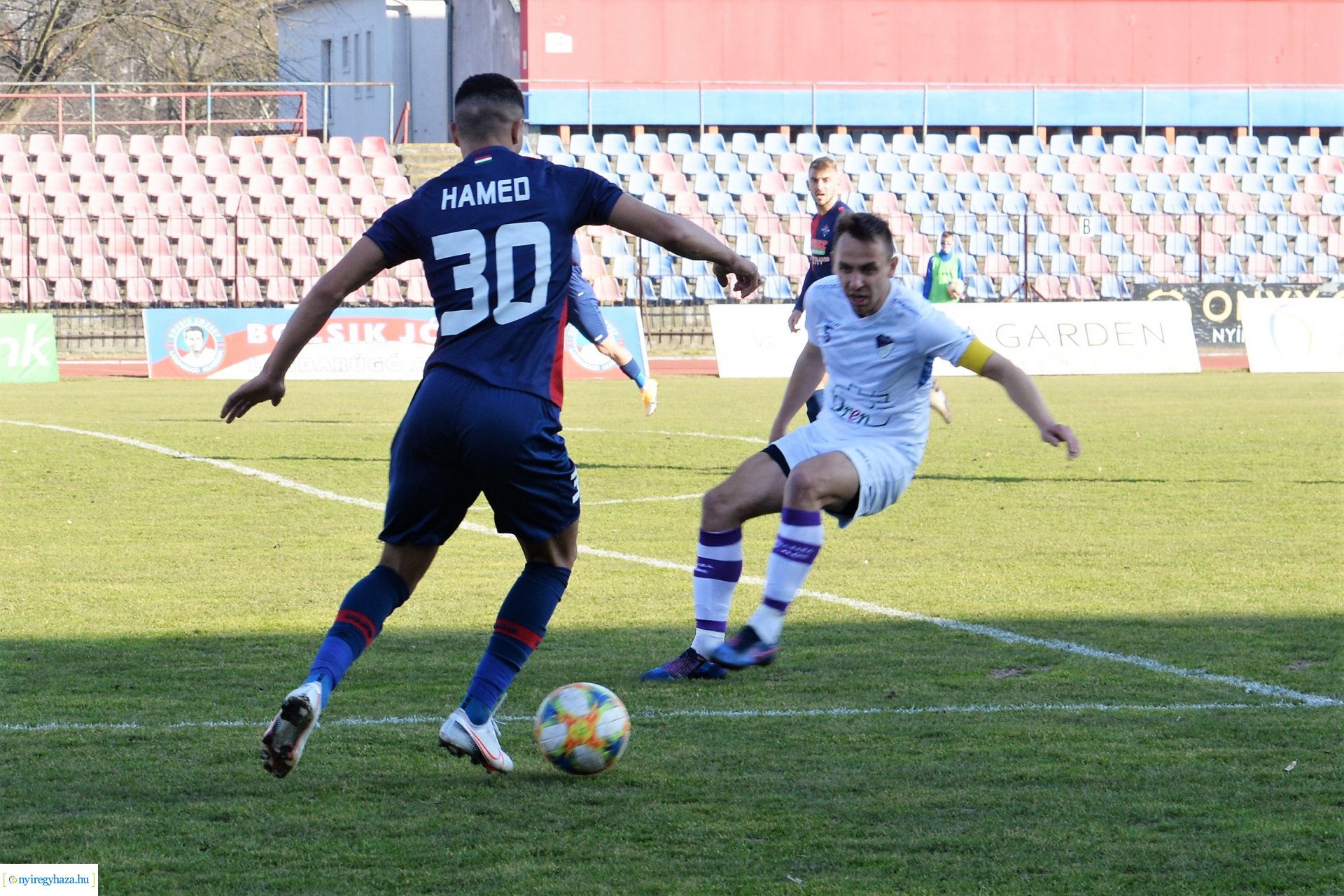Nyiregyhaza Spartacus  FC- Békéscsaba labdarúgó mérkőzés